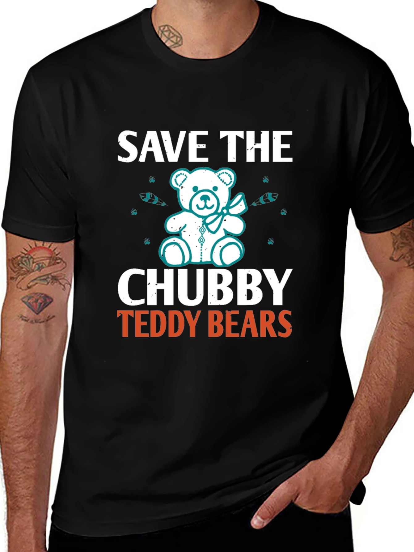 Save the Chubby Teddy Bears T-Shirt