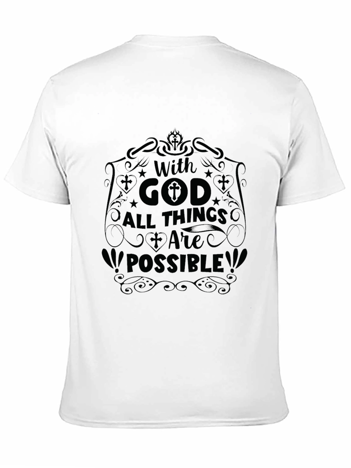 With God All Things are Possible Graphic Tee