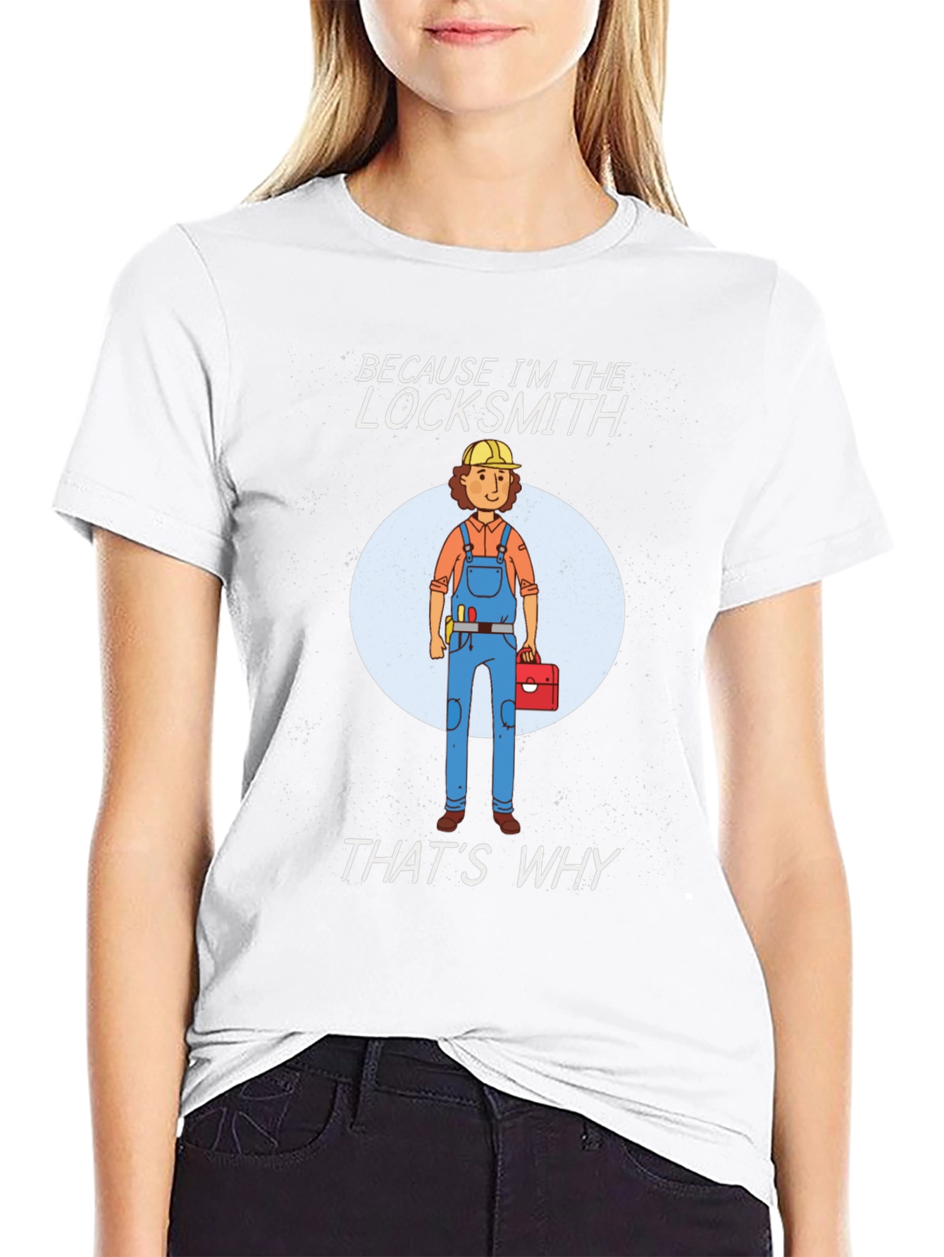 Locksmith T-Shirt - Because Im The Locksmith