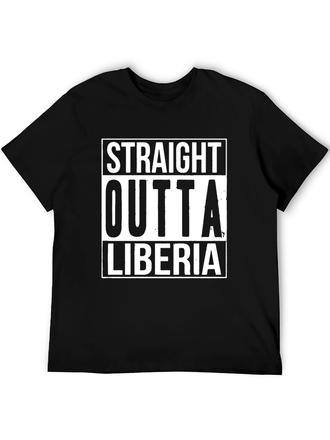 Straight Outta Liberia Graphic Tee