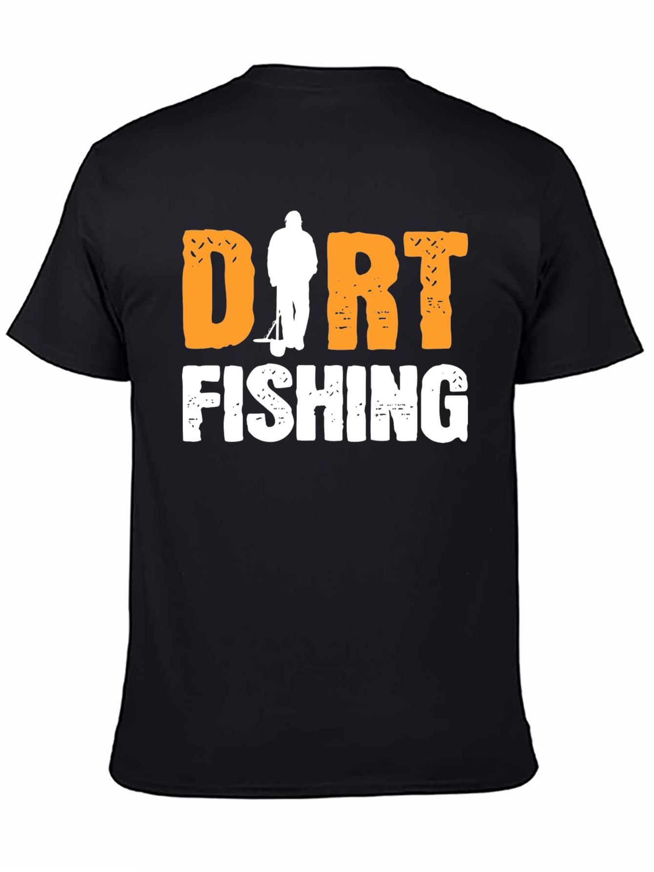 Dirt Fishing Graphic Tee - Metal Detecting Hobby Shirt