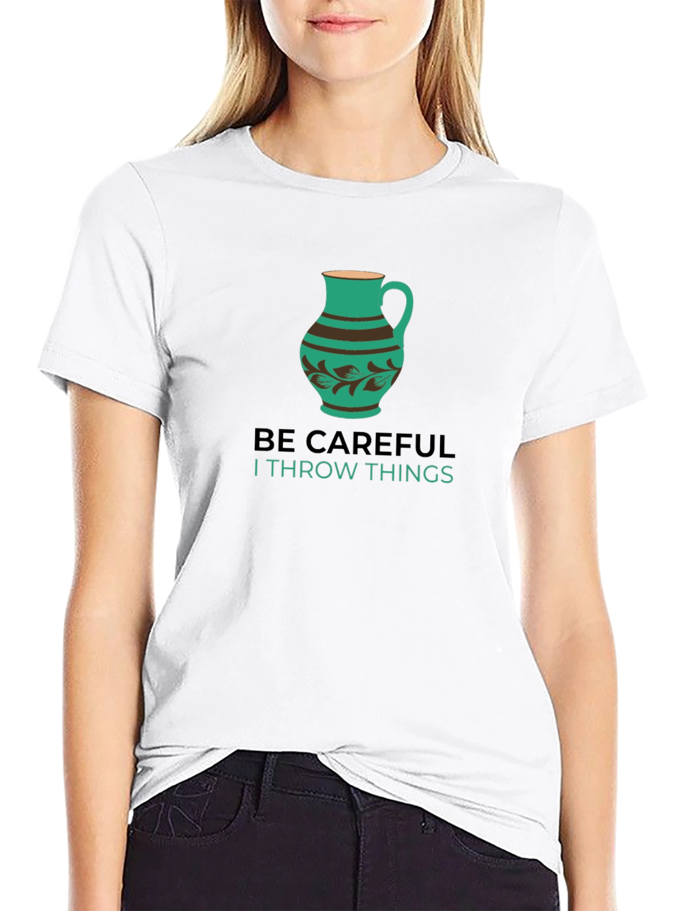 Be Careful Throwing Things T-Shirt