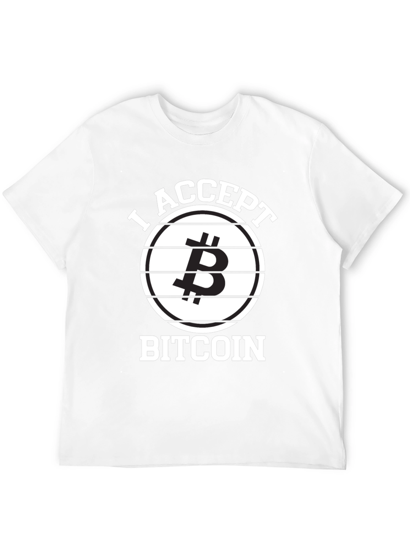 I Accept Bitcoin Tee - Crypto Currency T-Shirt
