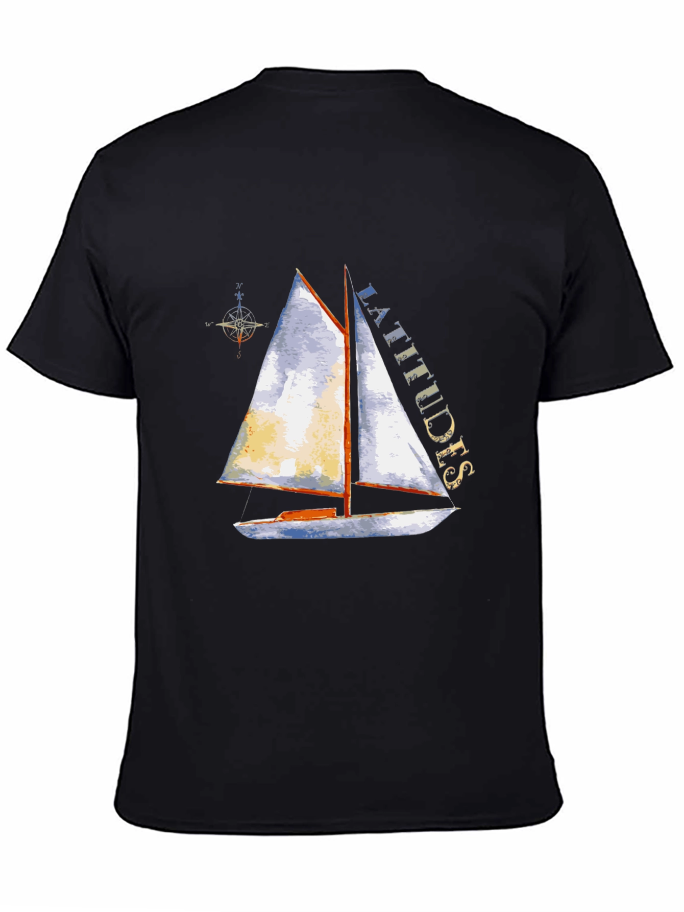 Nautical Sailboat T-Shirt - Latitudes Graphic Tee