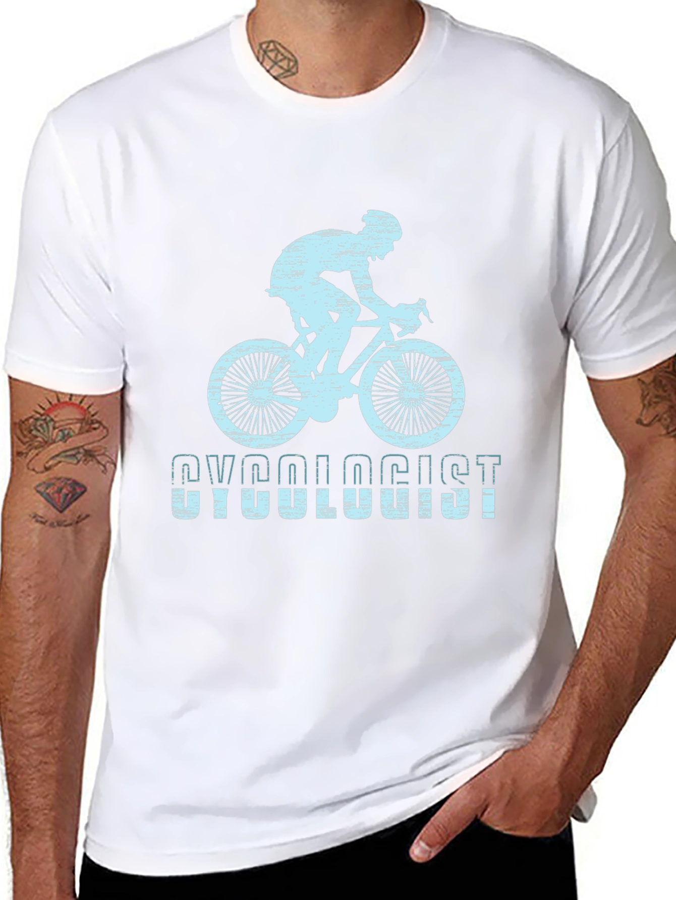 Cyclologist Graphic Tee - Black