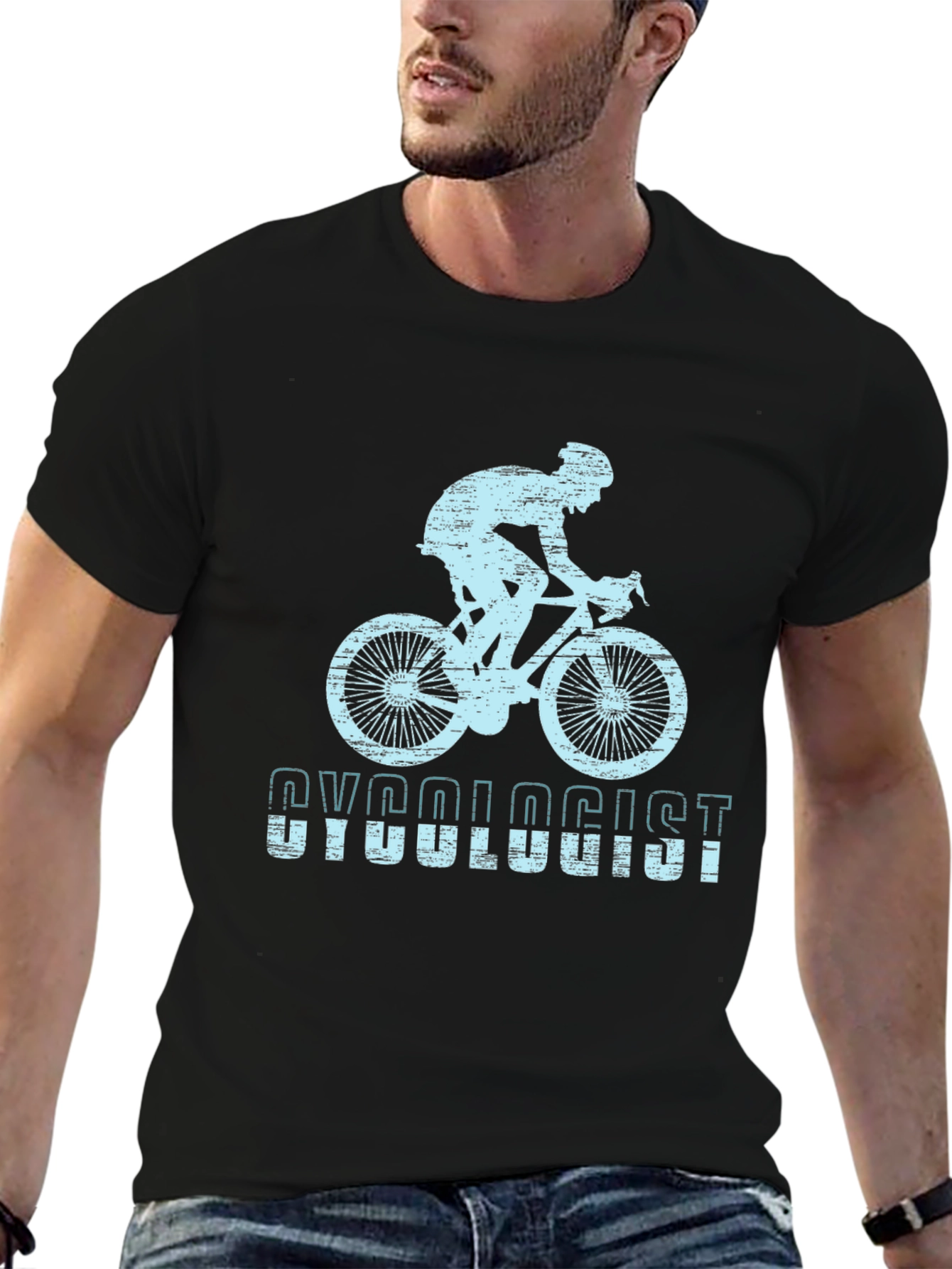 Cyclologist Graphic Tee - Black