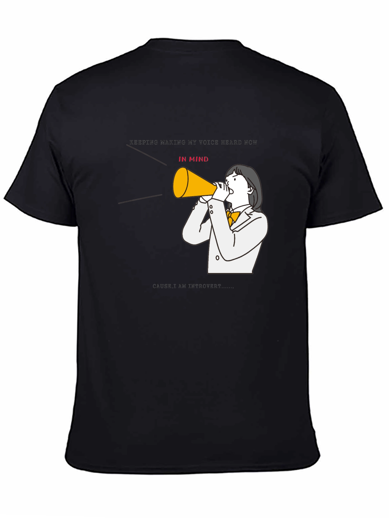 Introvert Voice T-Shirt - Hear My Mind