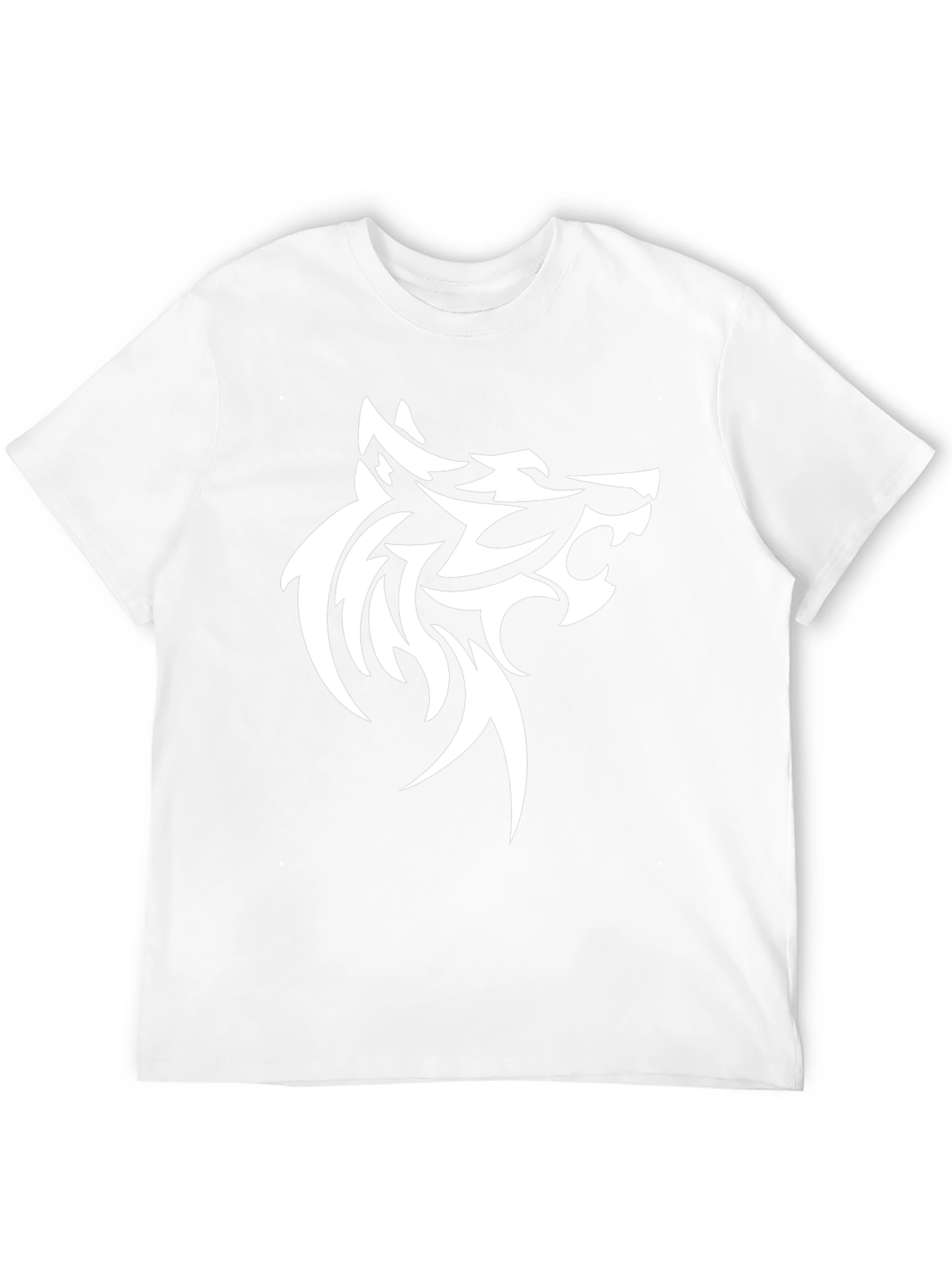 Wolf Graphic Tee - Bold Tribal Design