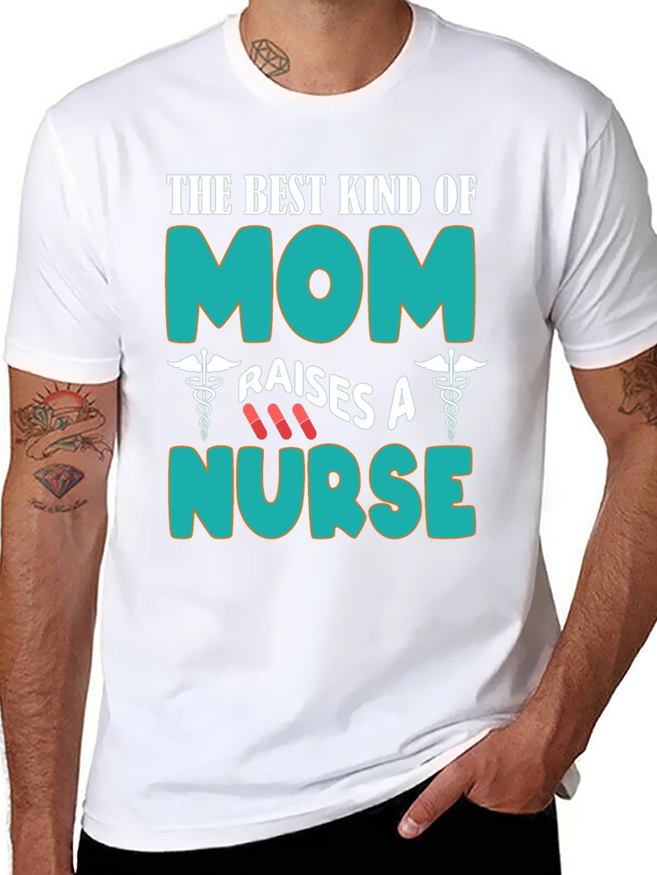 Best Kind of Mom Raises A Nurse T-Shirt