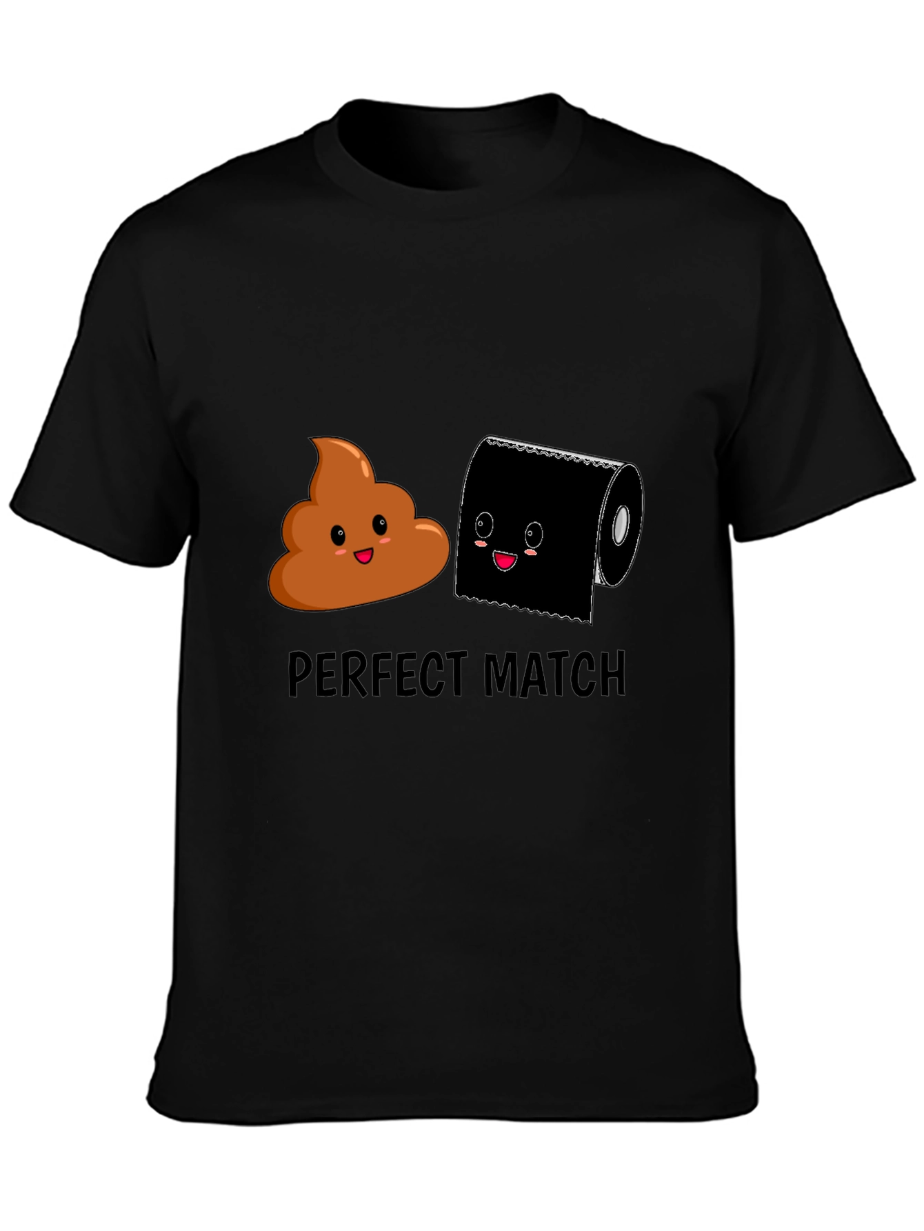 Perfect Match Graphic Tee - Humor T-Shirt