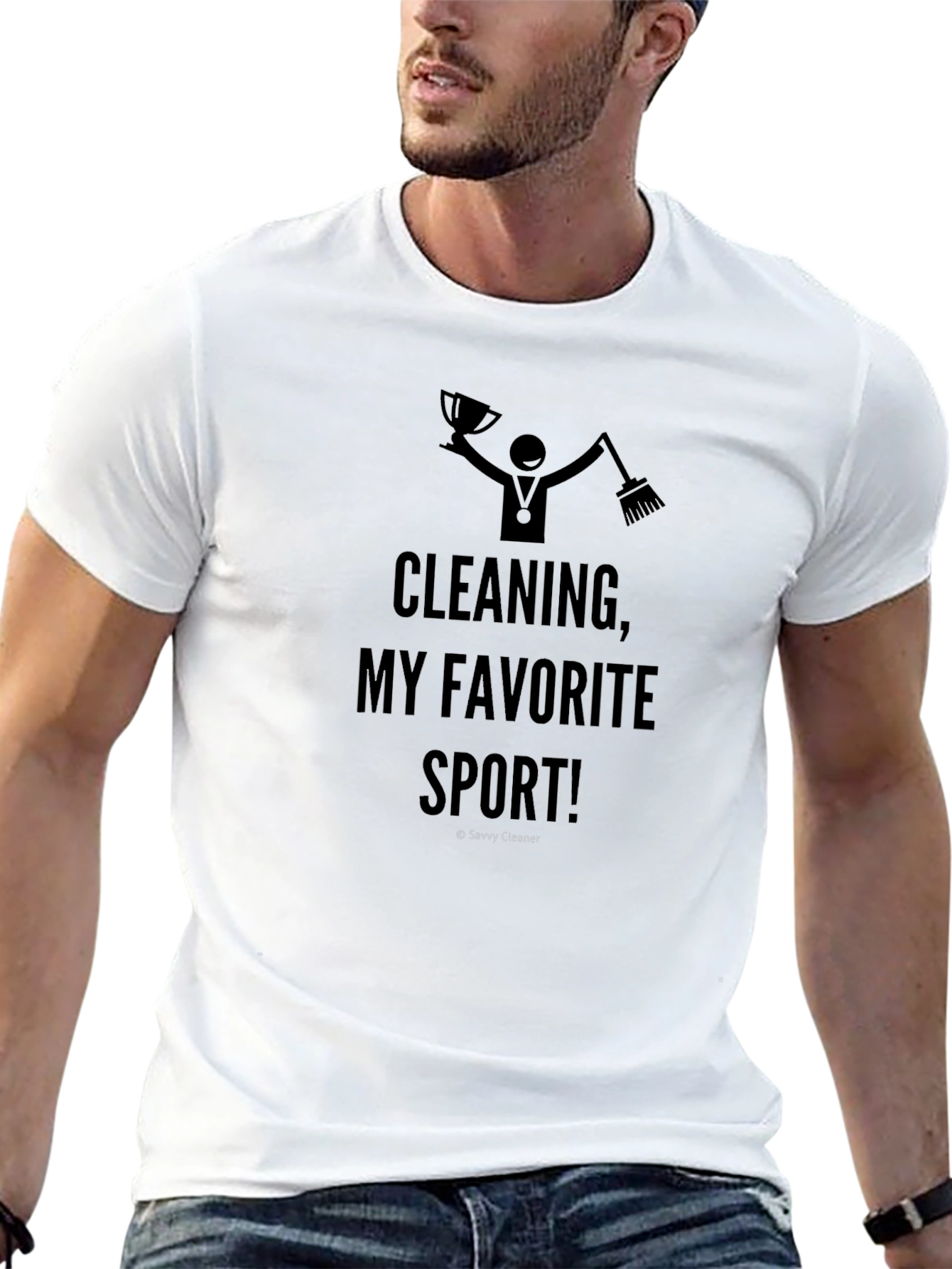 Cleaning is My Favorite Sport T-Shirt