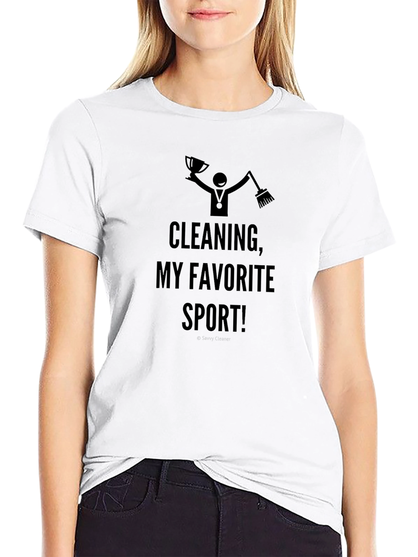 Cleaning is My Favorite Sport T-Shirt