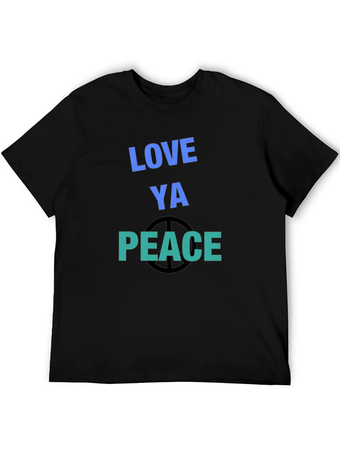 Love Ya Peace T-Shirt - Casual Graphic Tee