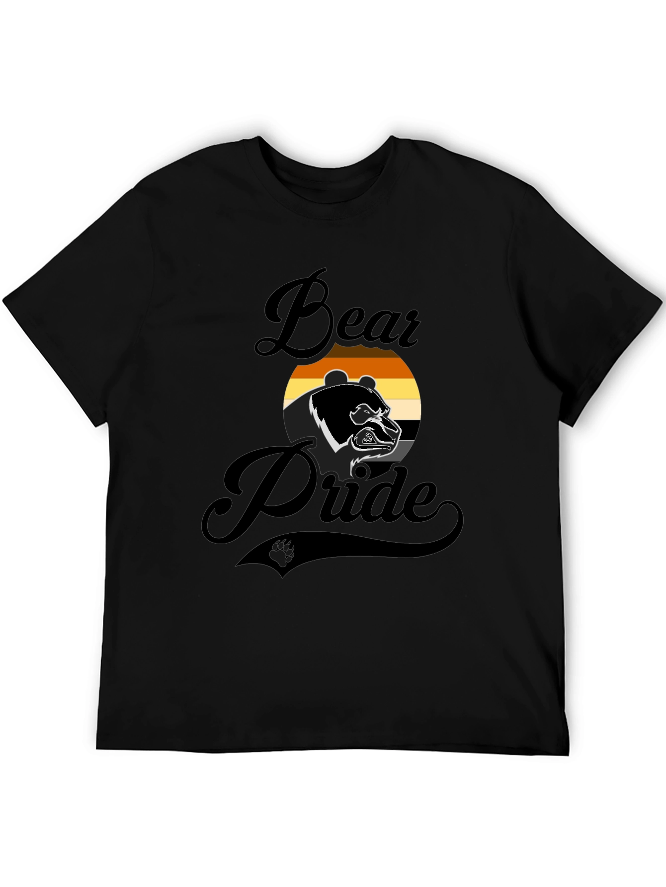Bear Pride T-Shirt - Black