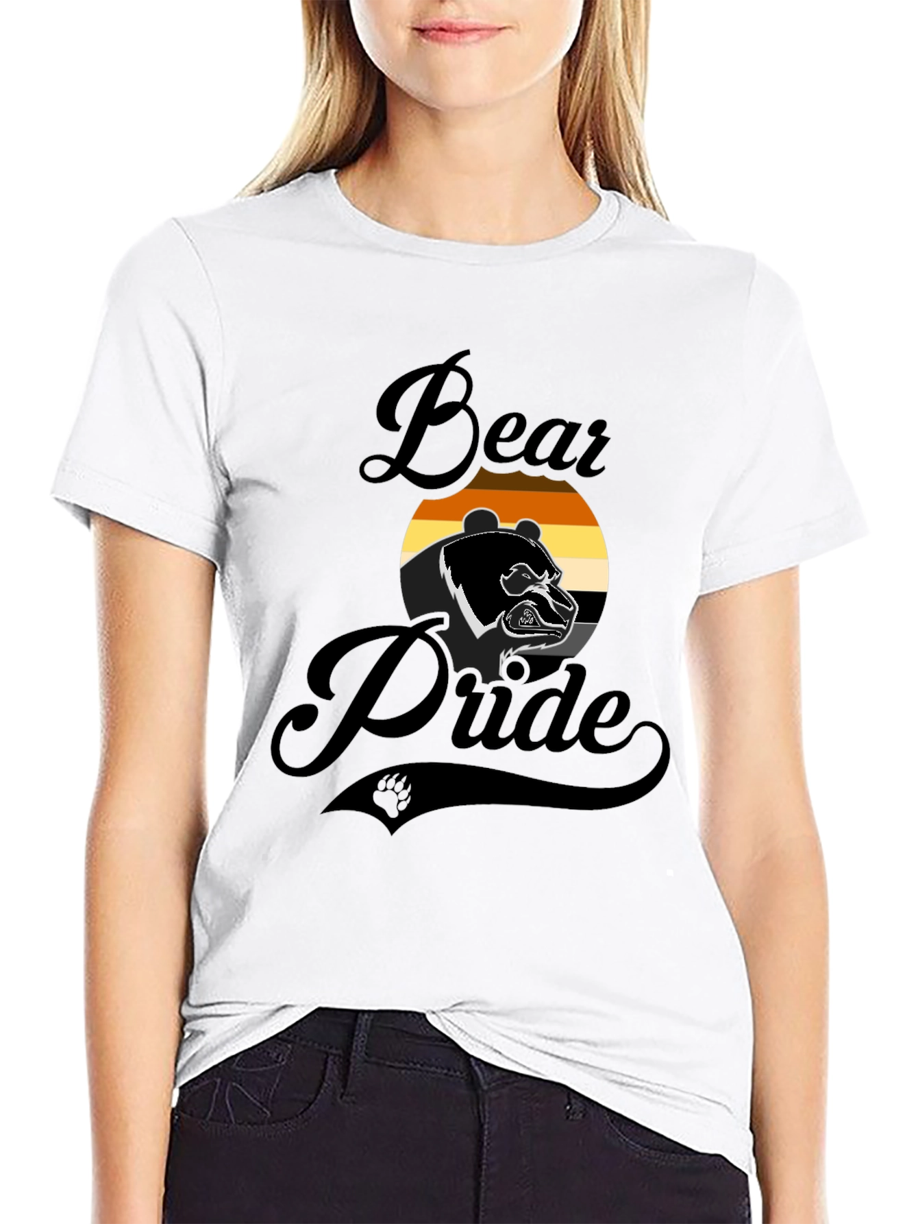 Bear Pride T-Shirt - Black