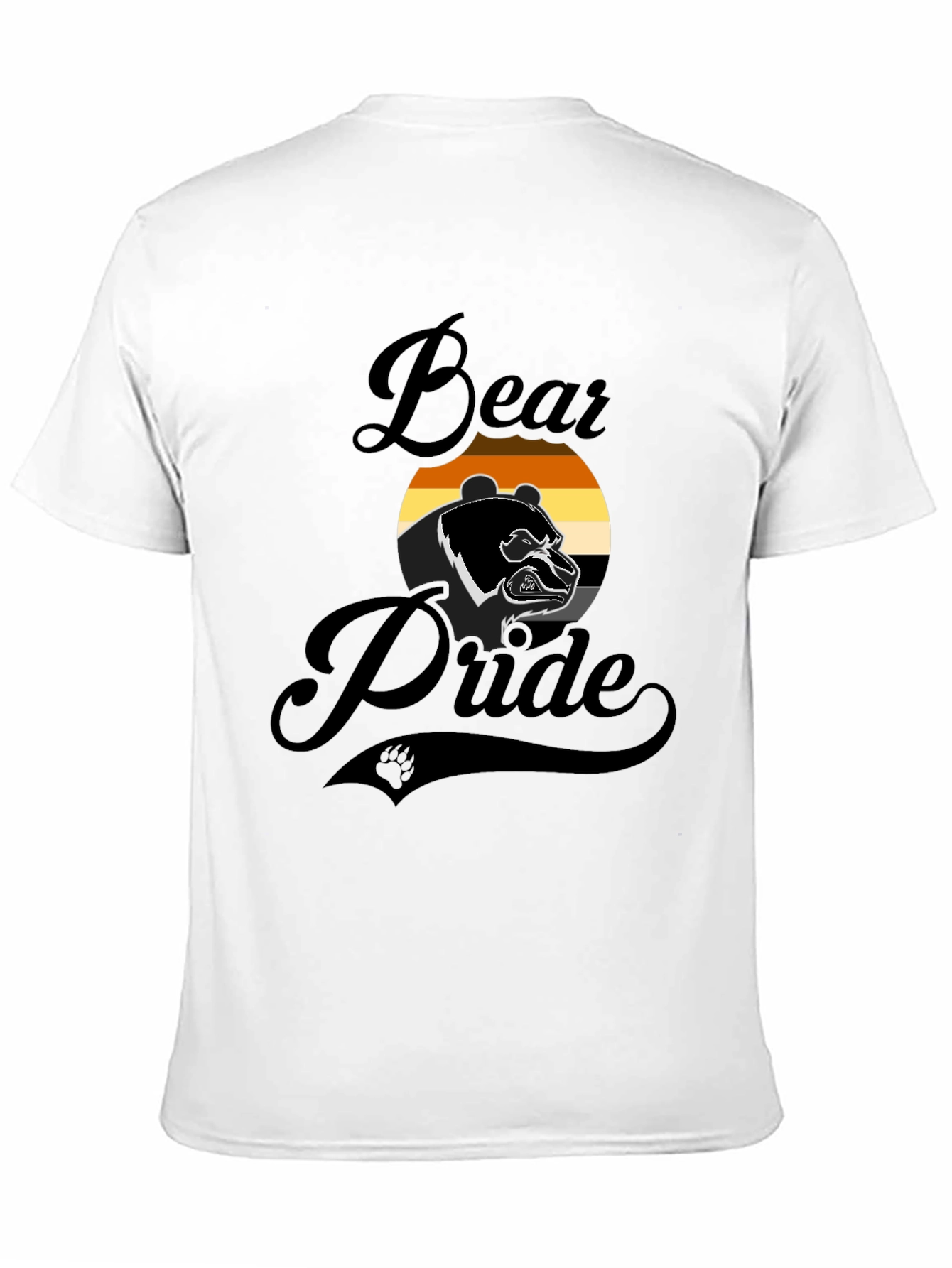Bear Pride T-Shirt - Black