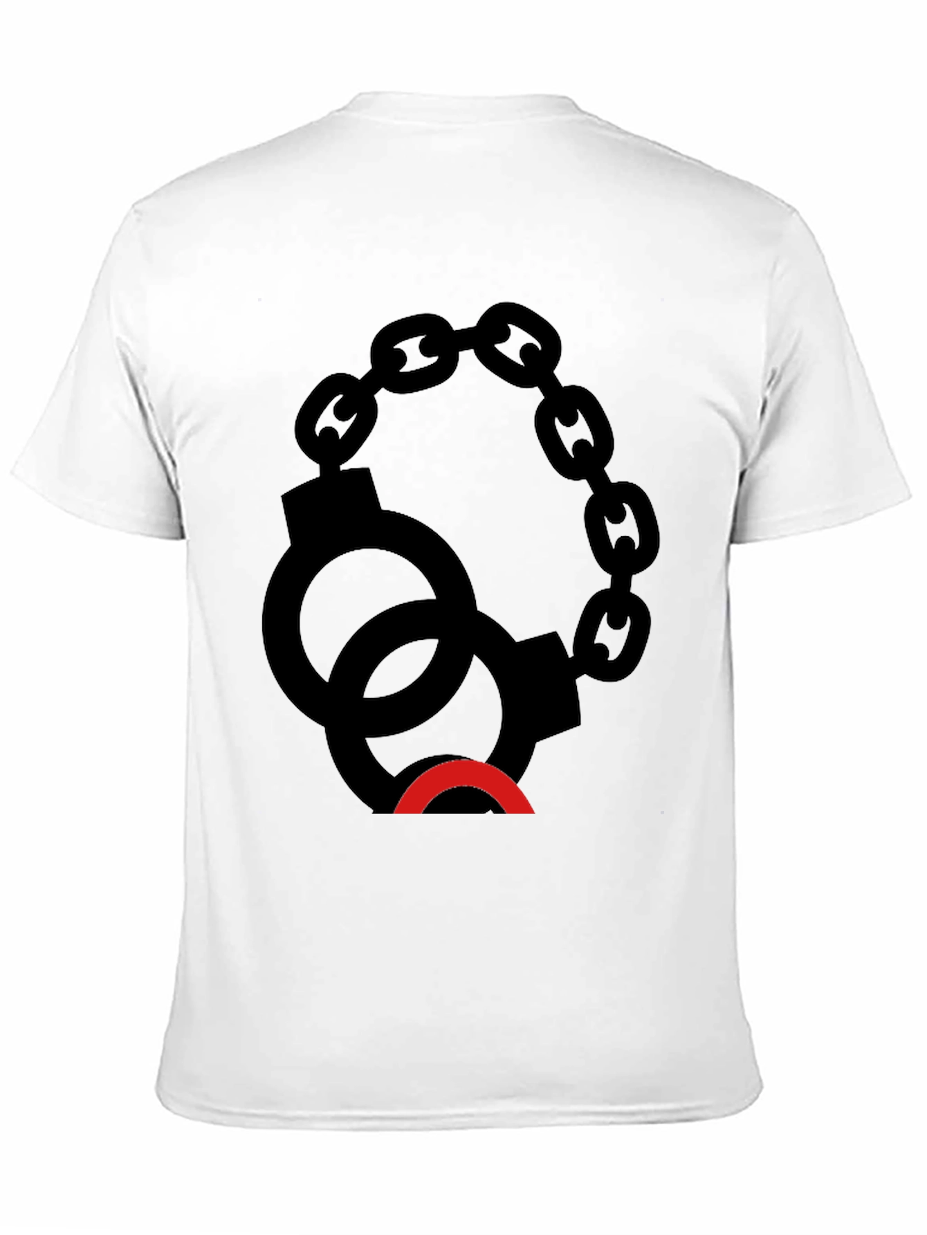 Handcuff Graphic Tee - Edgy Style
