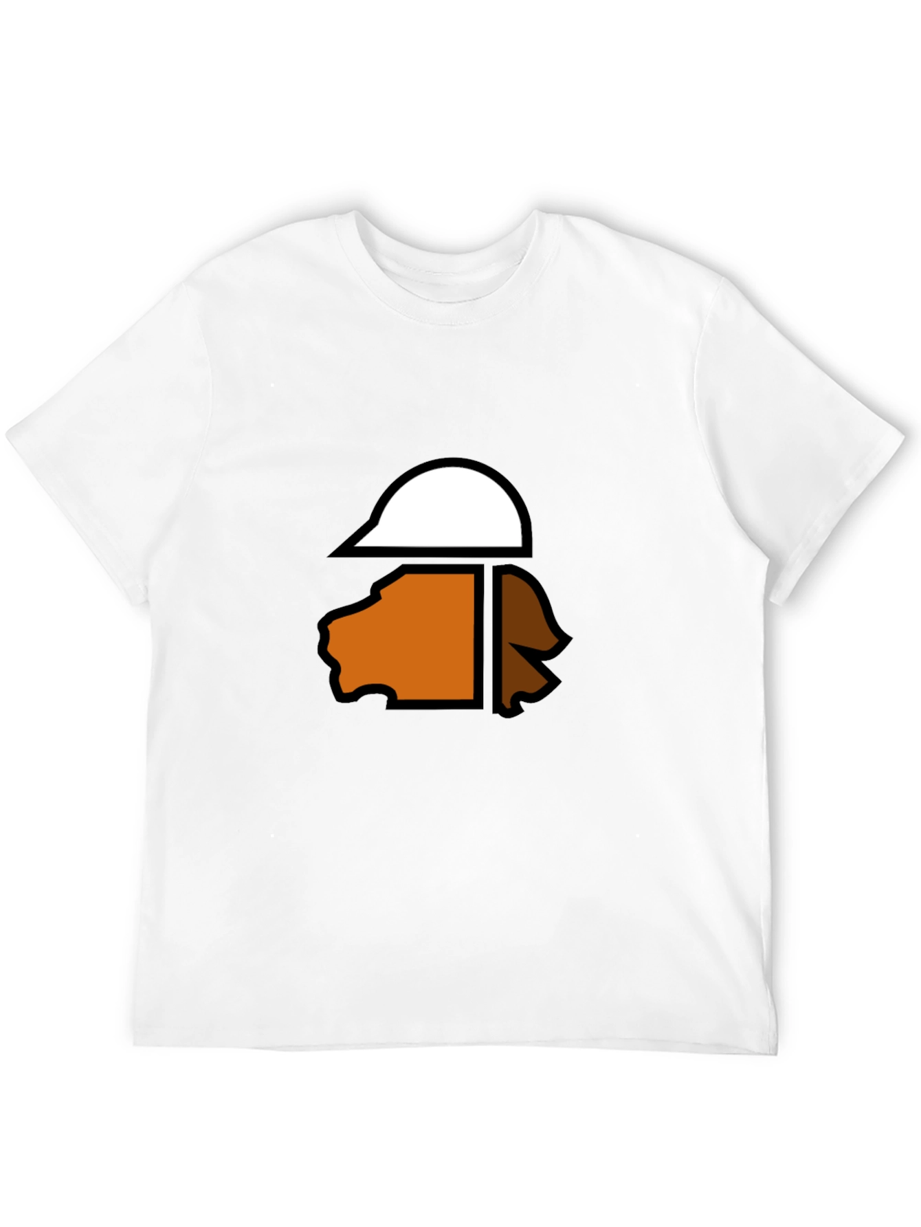 Abstract Graphic Tee - Black