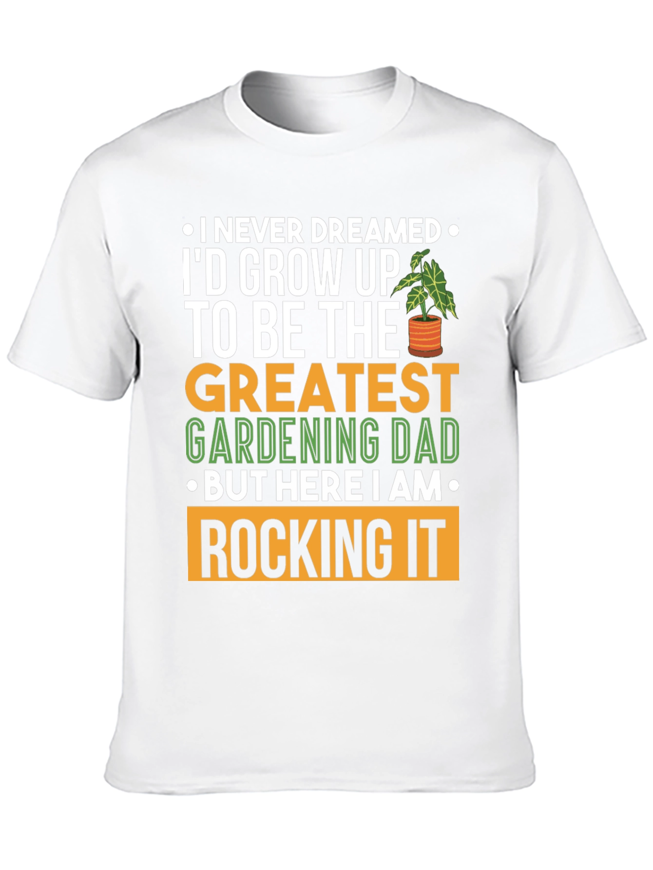 Greatest Gardening Dad T-Shirt
