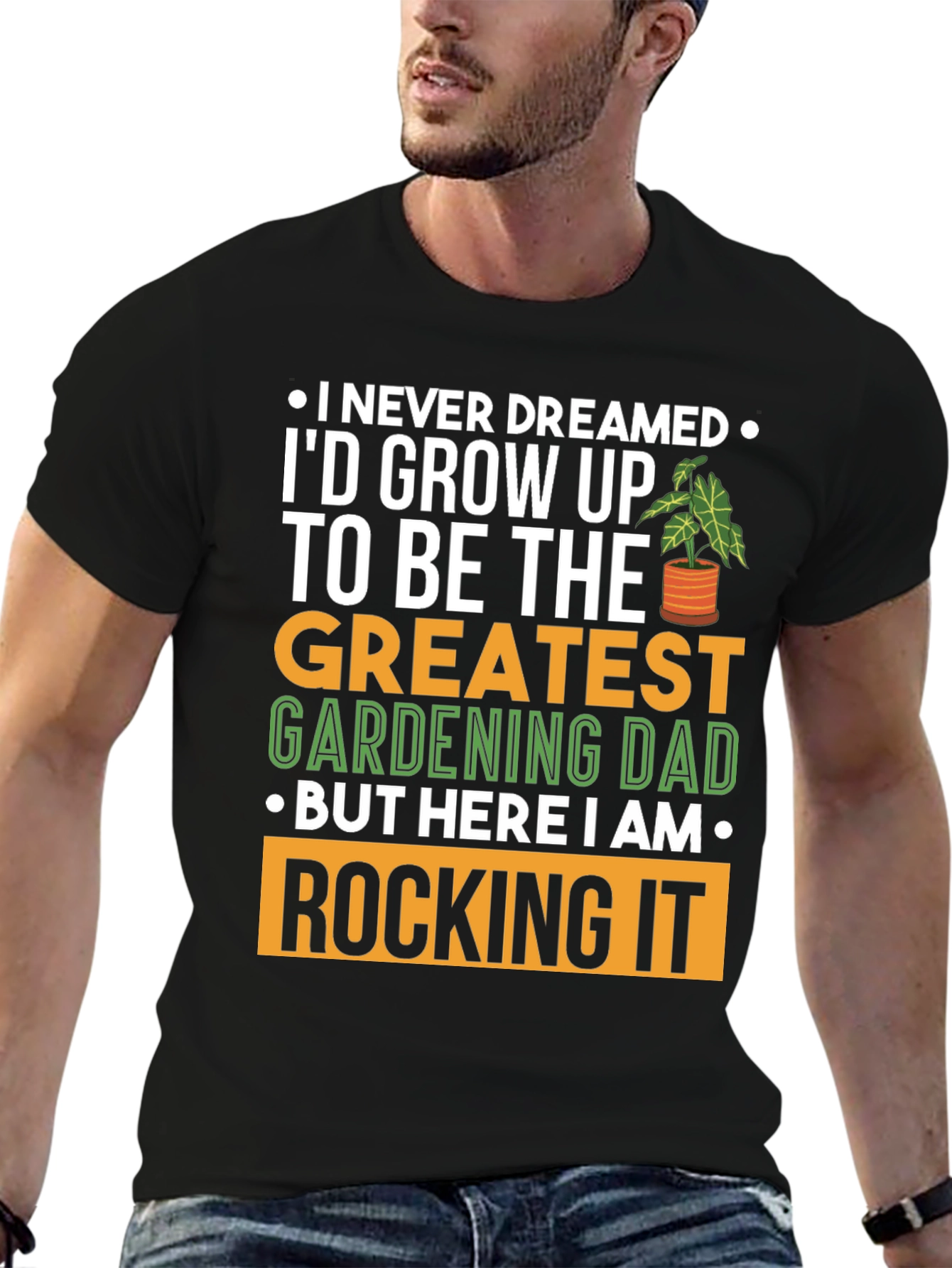 Greatest Gardening Dad T-Shirt