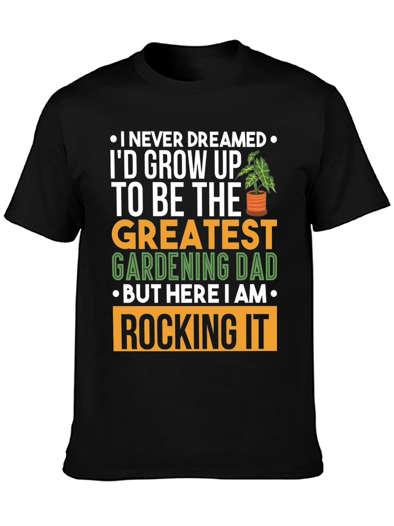 Greatest Gardening Dad T-Shirt