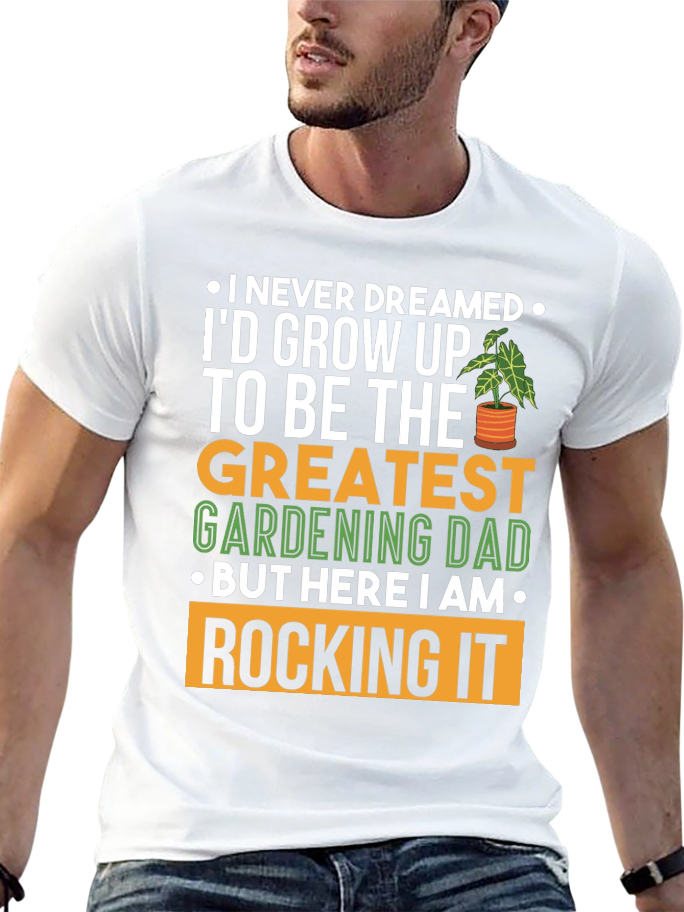 Greatest Gardening Dad T-Shirt