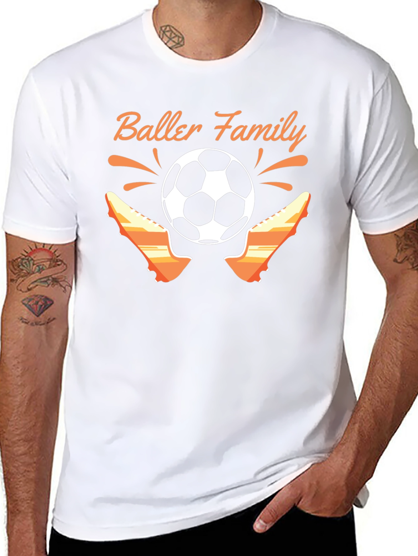 Baller Family Soccer T-Shirt