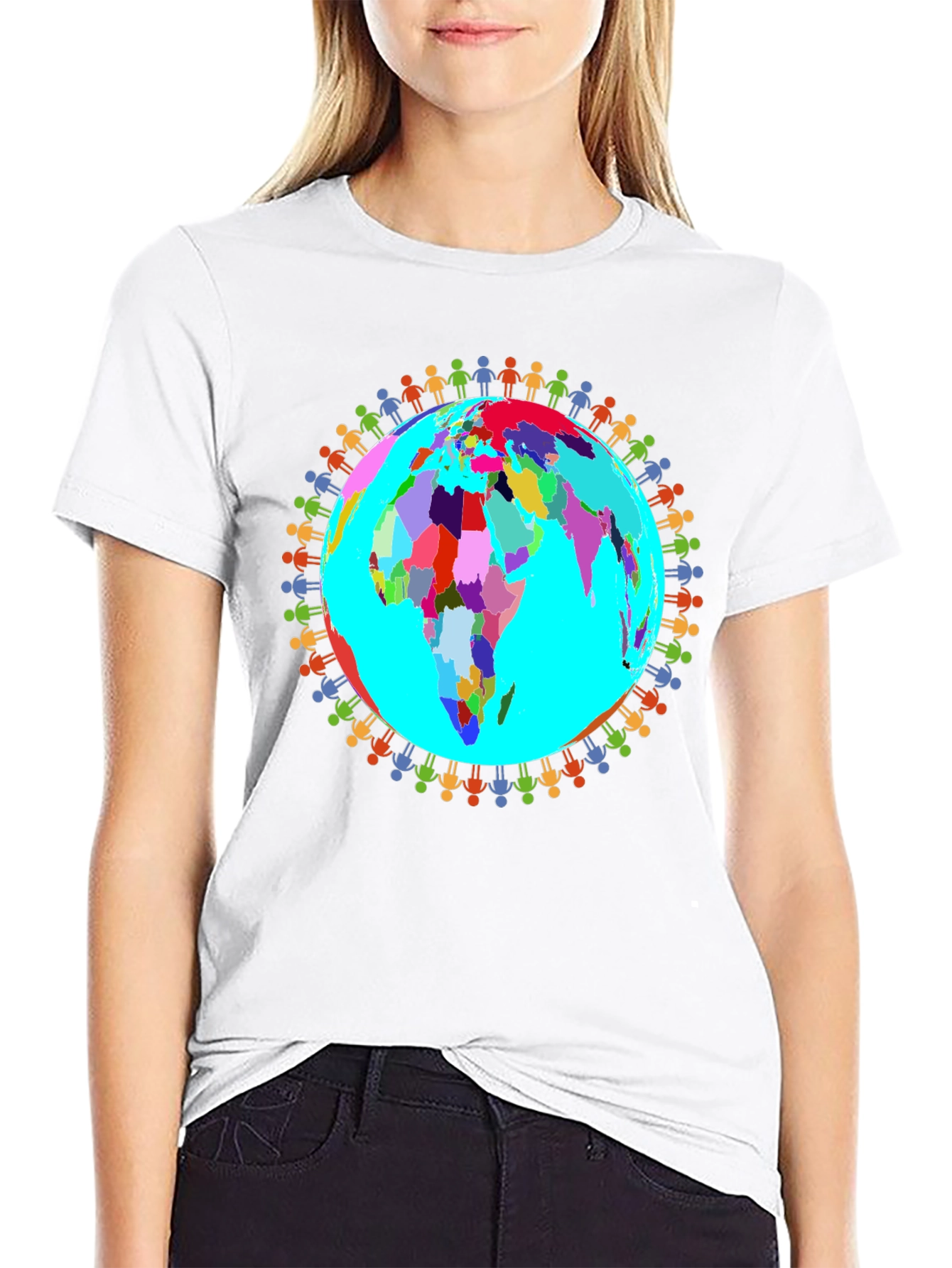 Unity Globe Graphic T-Shirt