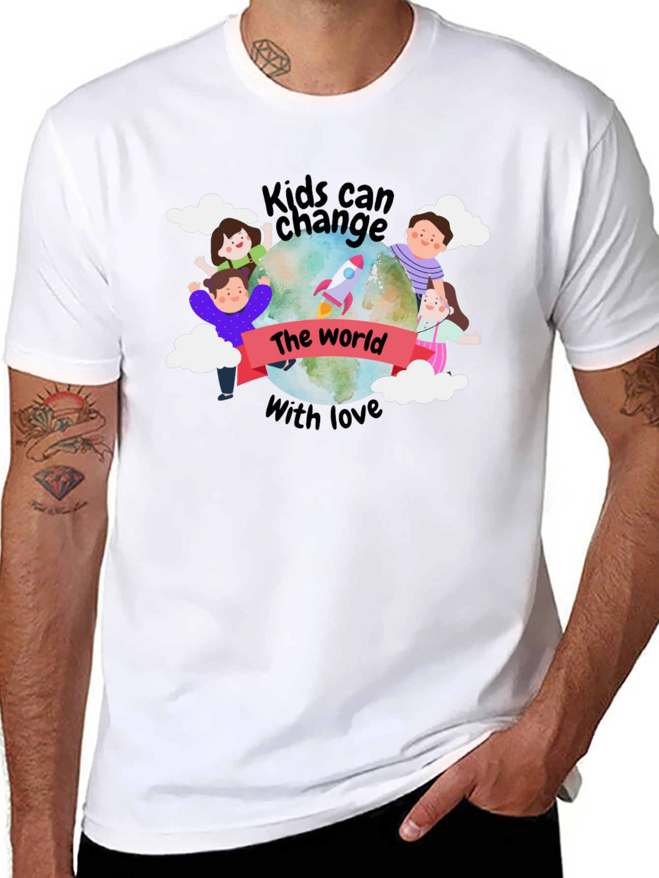 Kids Can Change the World Graphic Tee