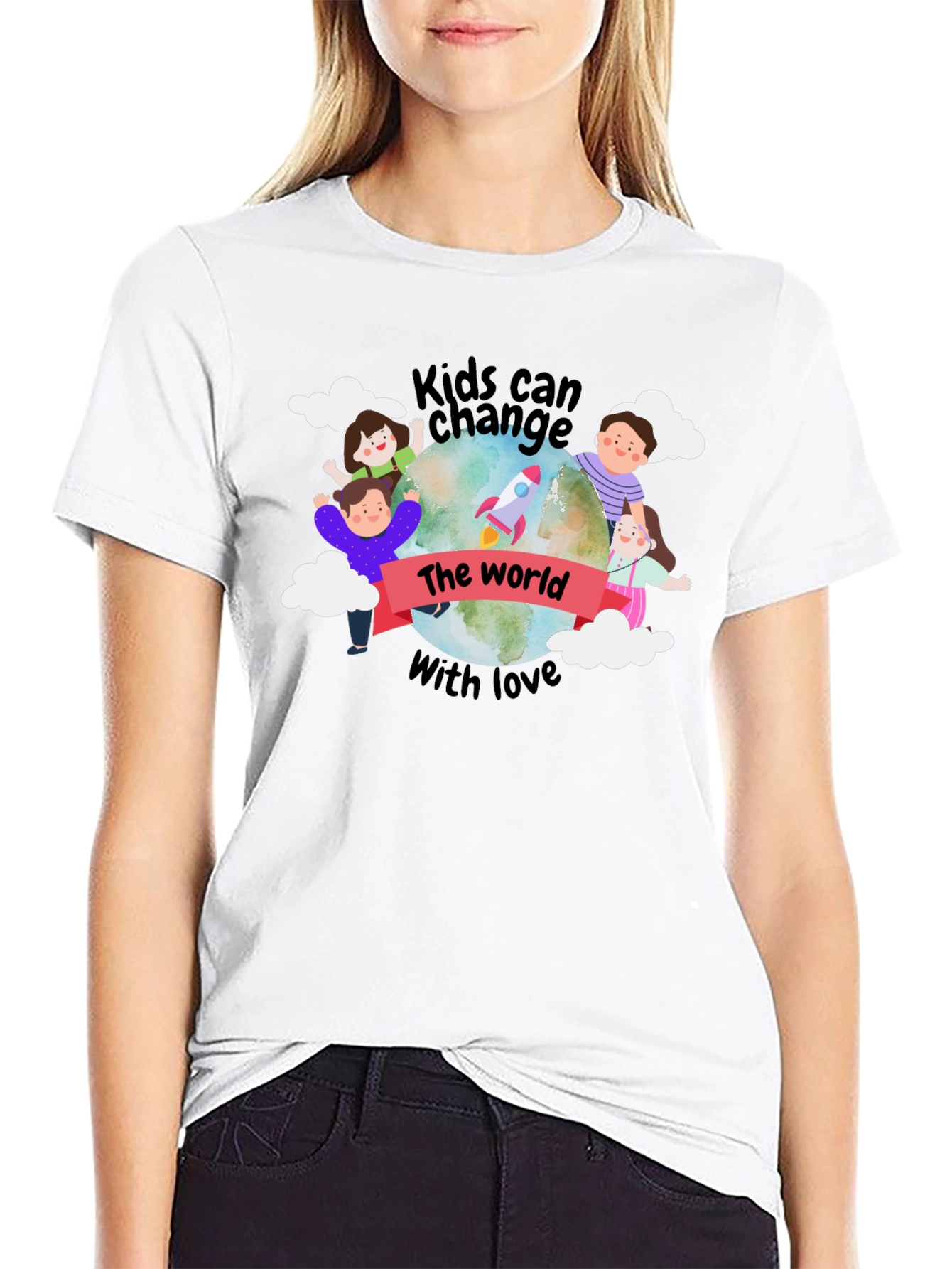 Kids Can Change the World Graphic Tee