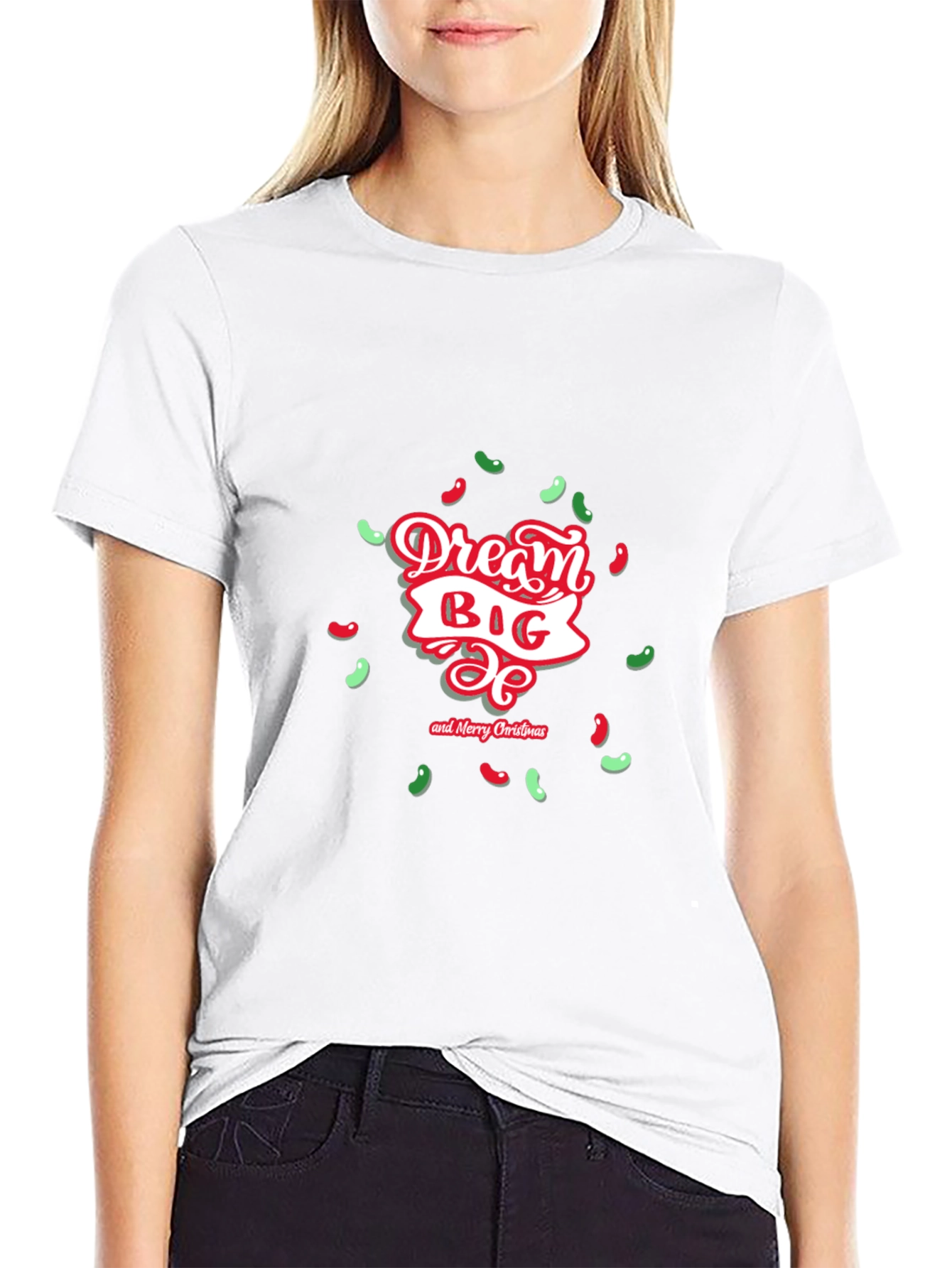 Dream Big Christmas Graphic Tee