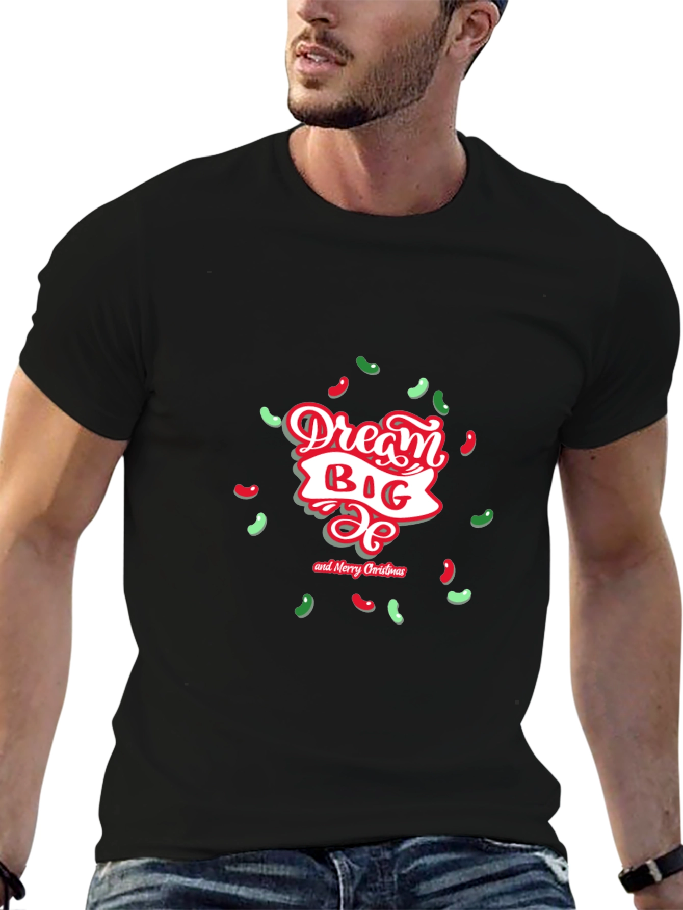 Dream Big Christmas Graphic Tee