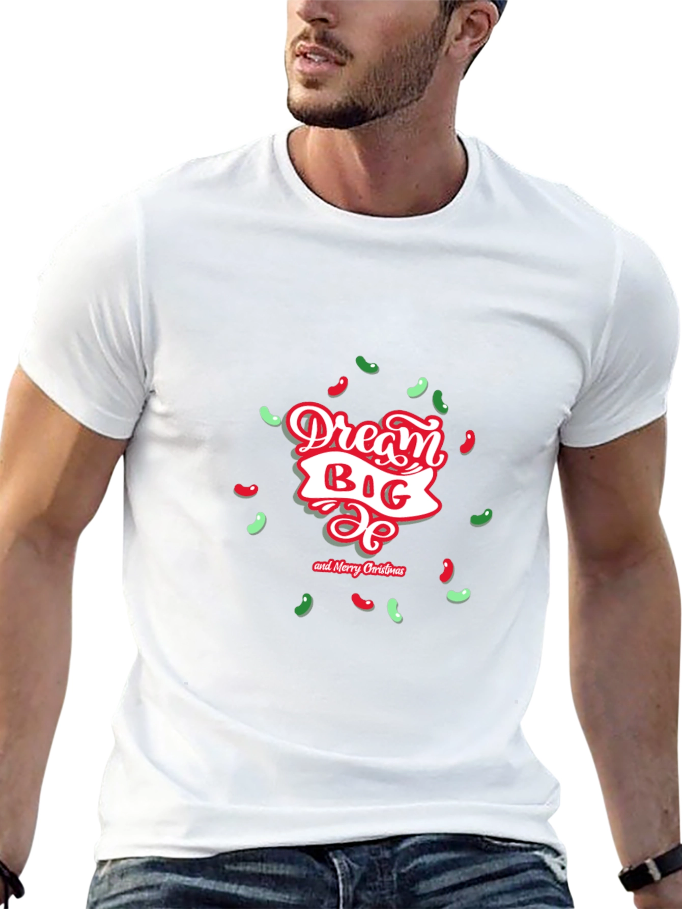Dream Big Christmas Graphic Tee