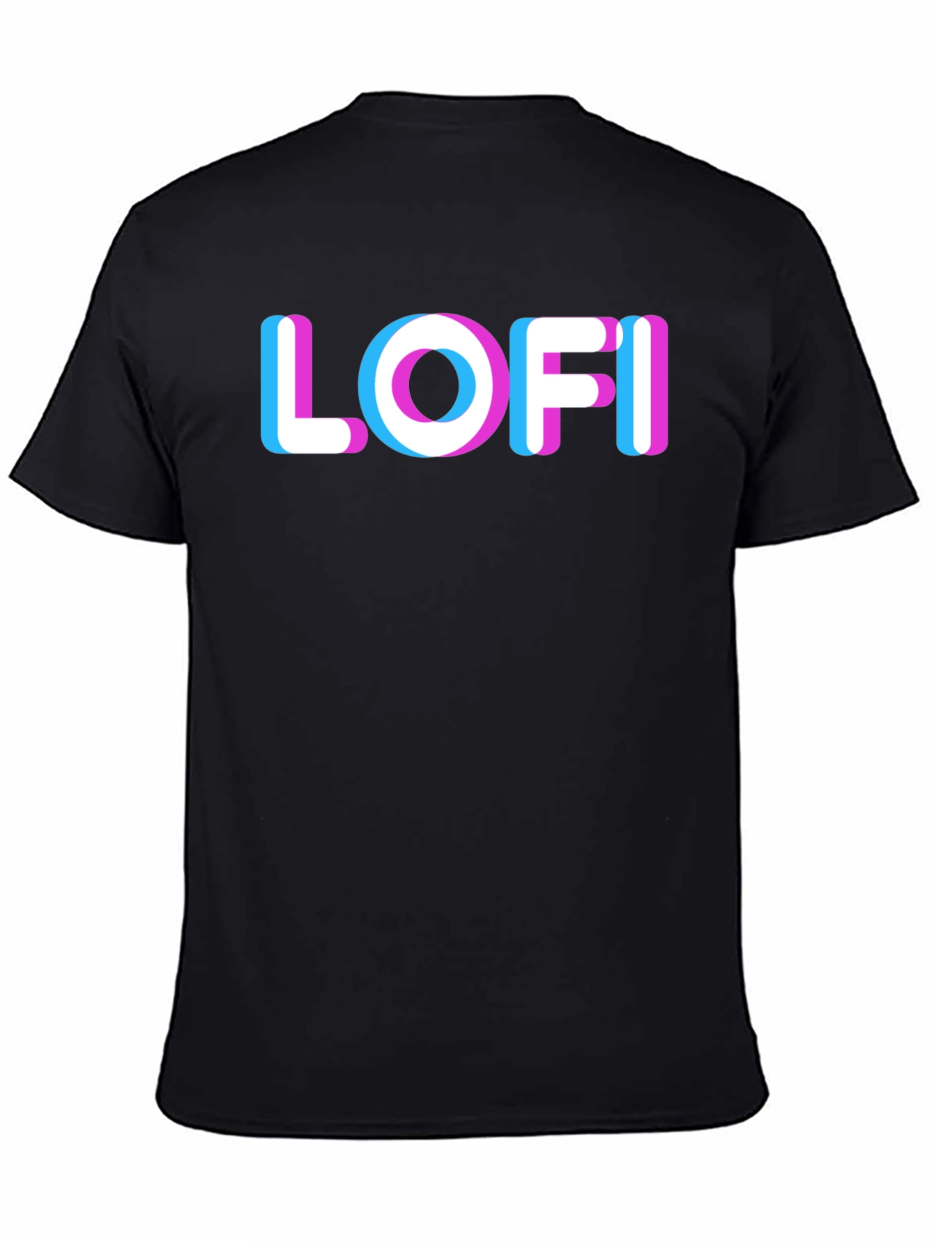 LOFI Graphic Tee - Black Trendy Shirt