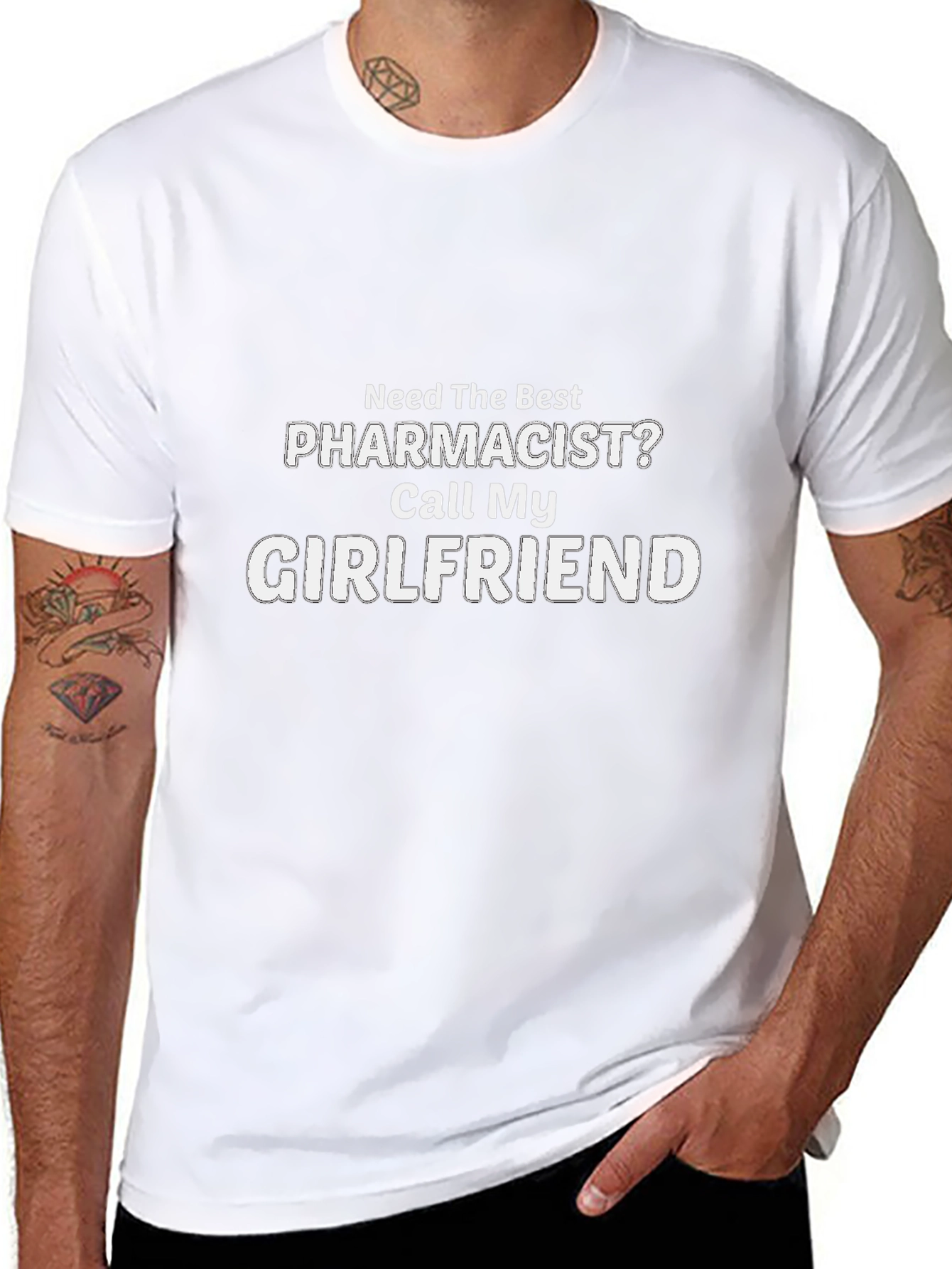 Funny Pharmacist Girlfriend T-Shirt