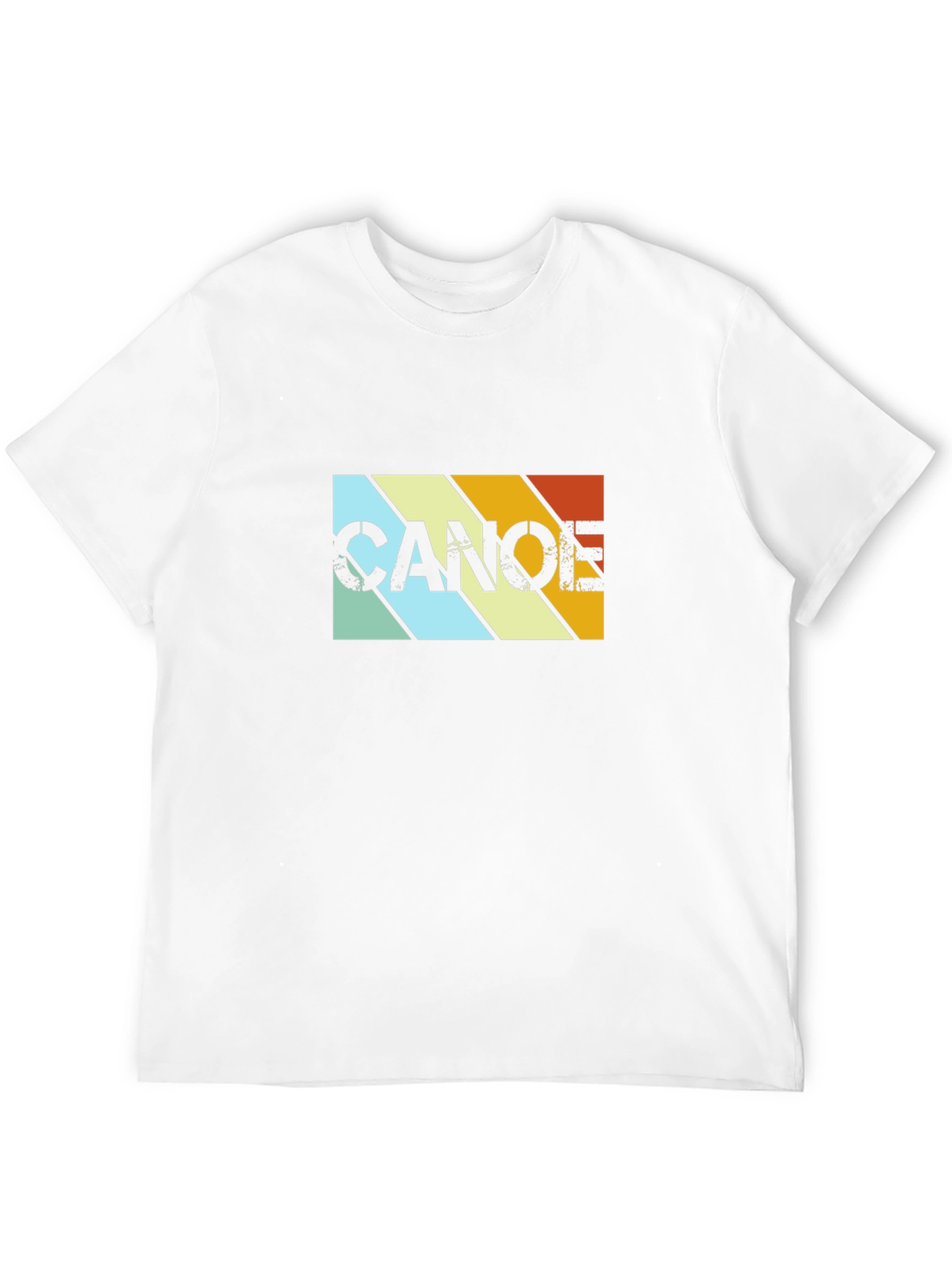 Retro Canoe Graphic Tee - Black
