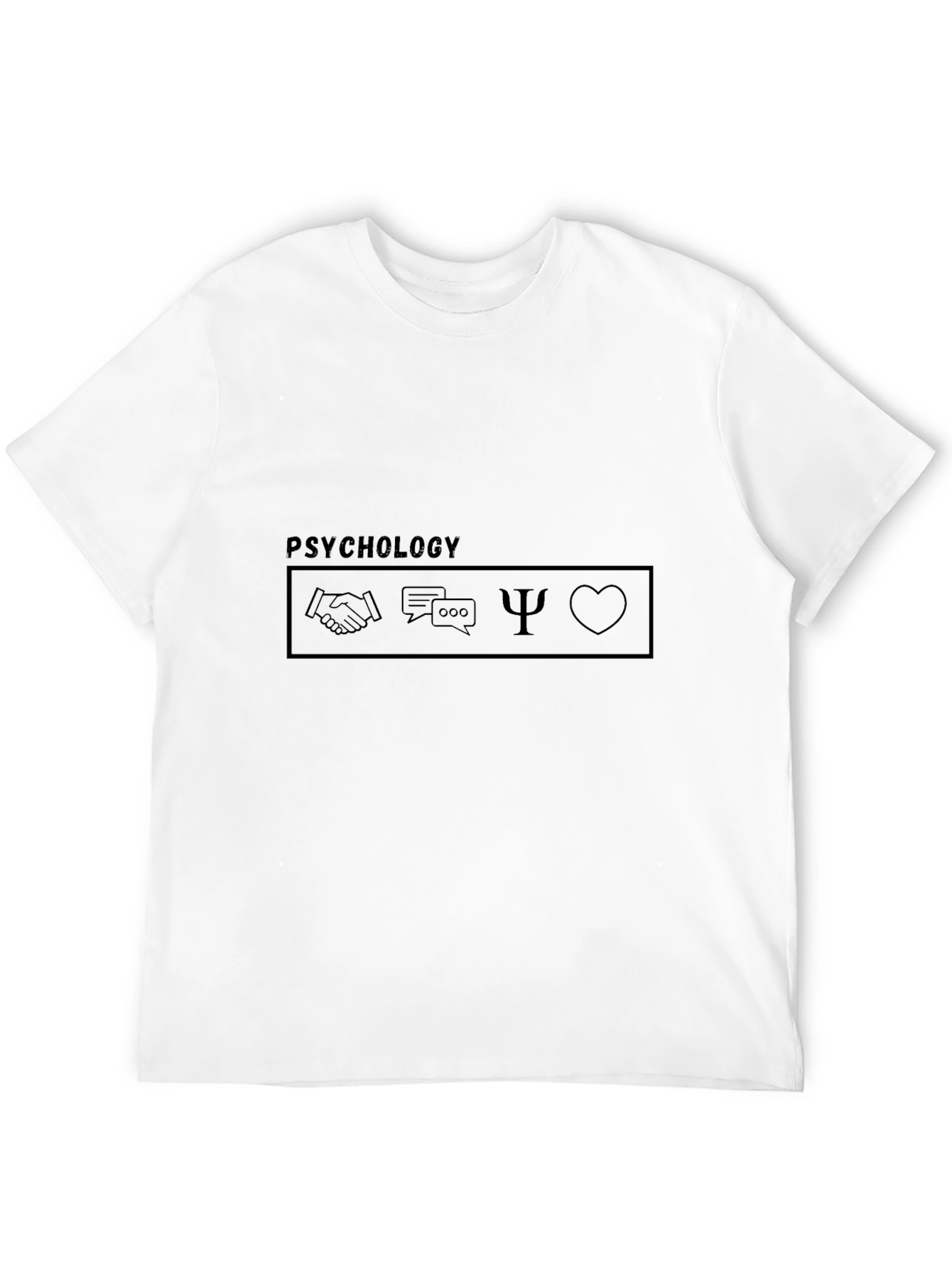Psychology Symbol Black T-Shirt