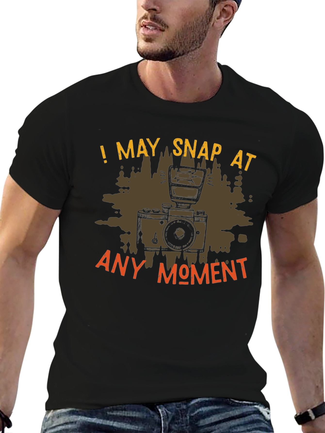 Funny Photographer T-Shirt: I May Snap at Any Moment