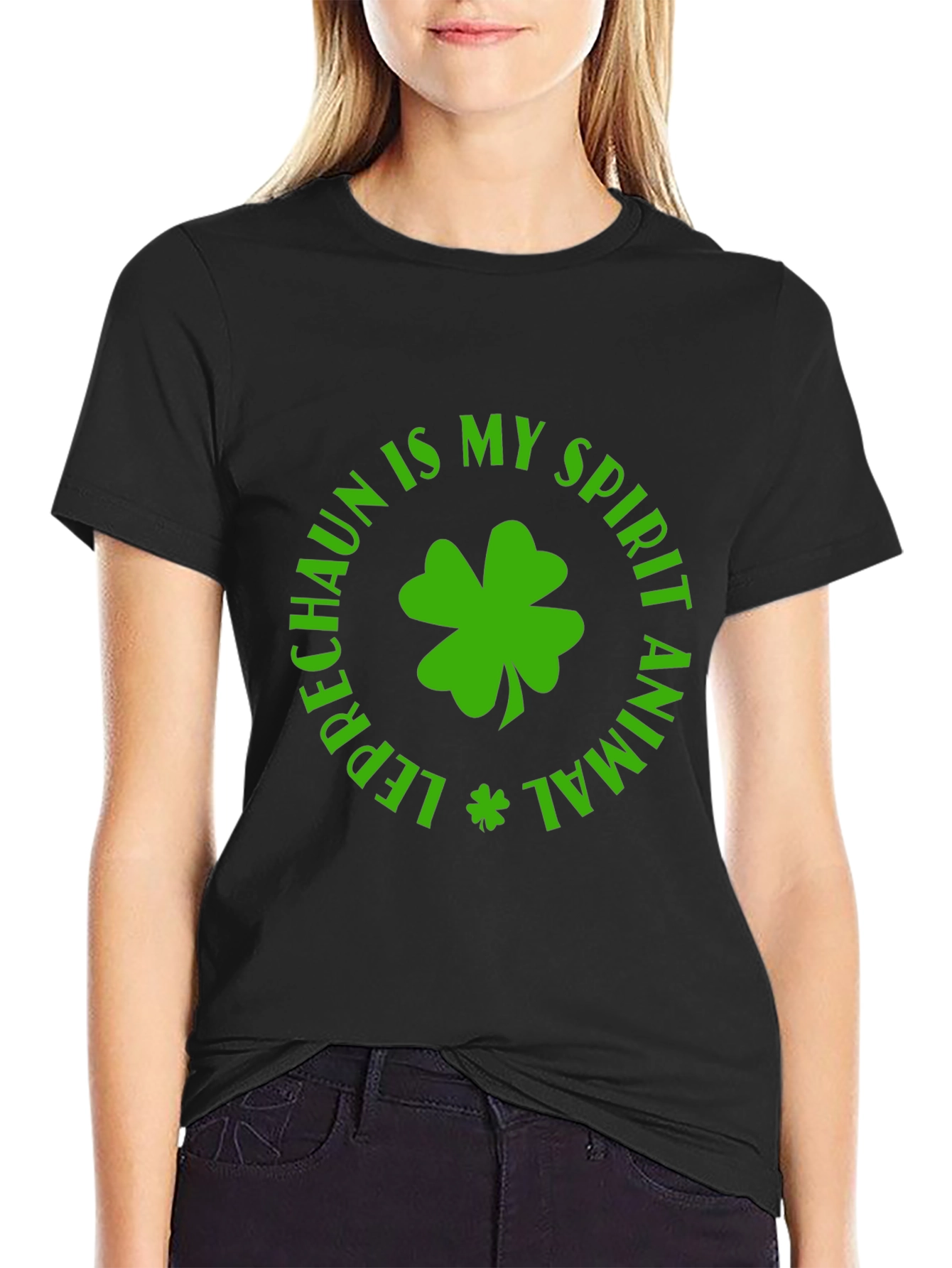 St. Patricks Day Leprechaun Spirit Animal T-Shirt