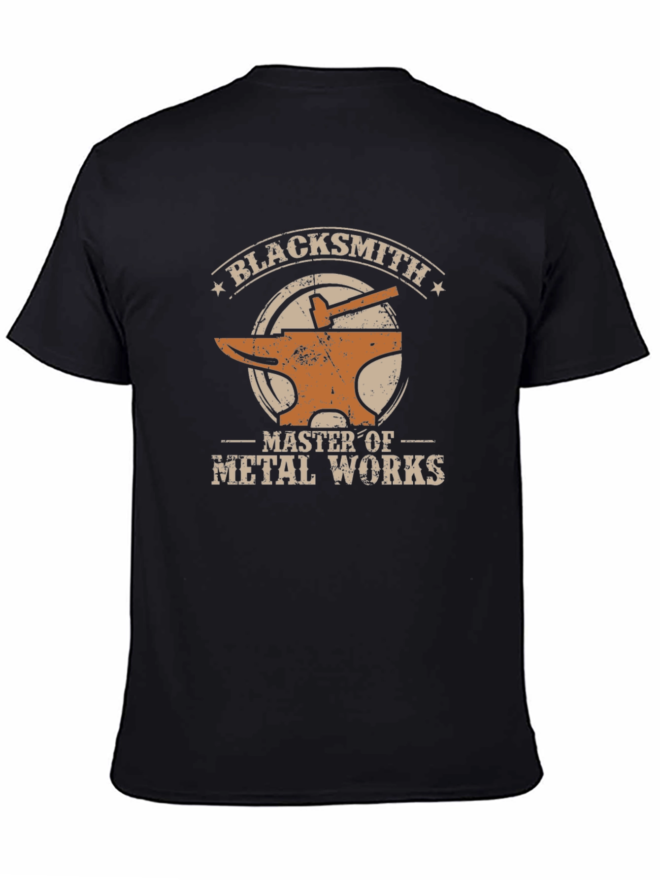Blacksmith Master of Metal Works Graphic T-Shirt