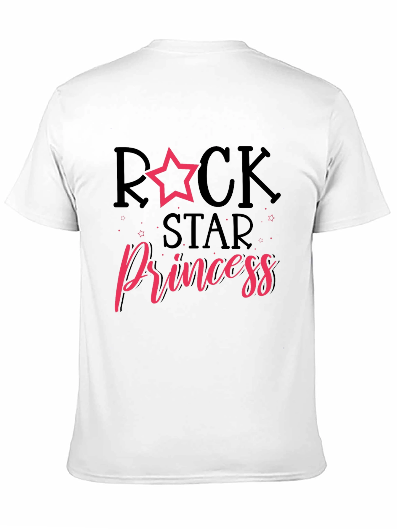 Rockstar Princess Black Graphic Tee