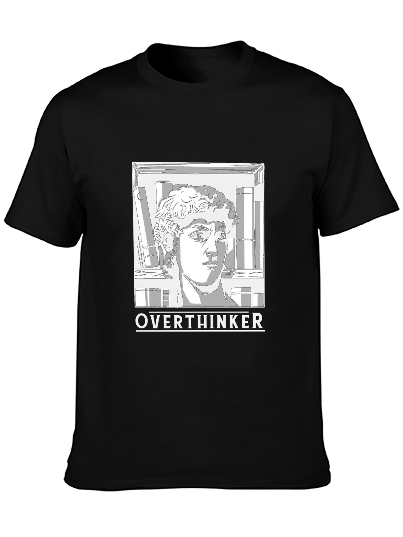 Overthinker T-Shirt - Artistic Graphic Tee
