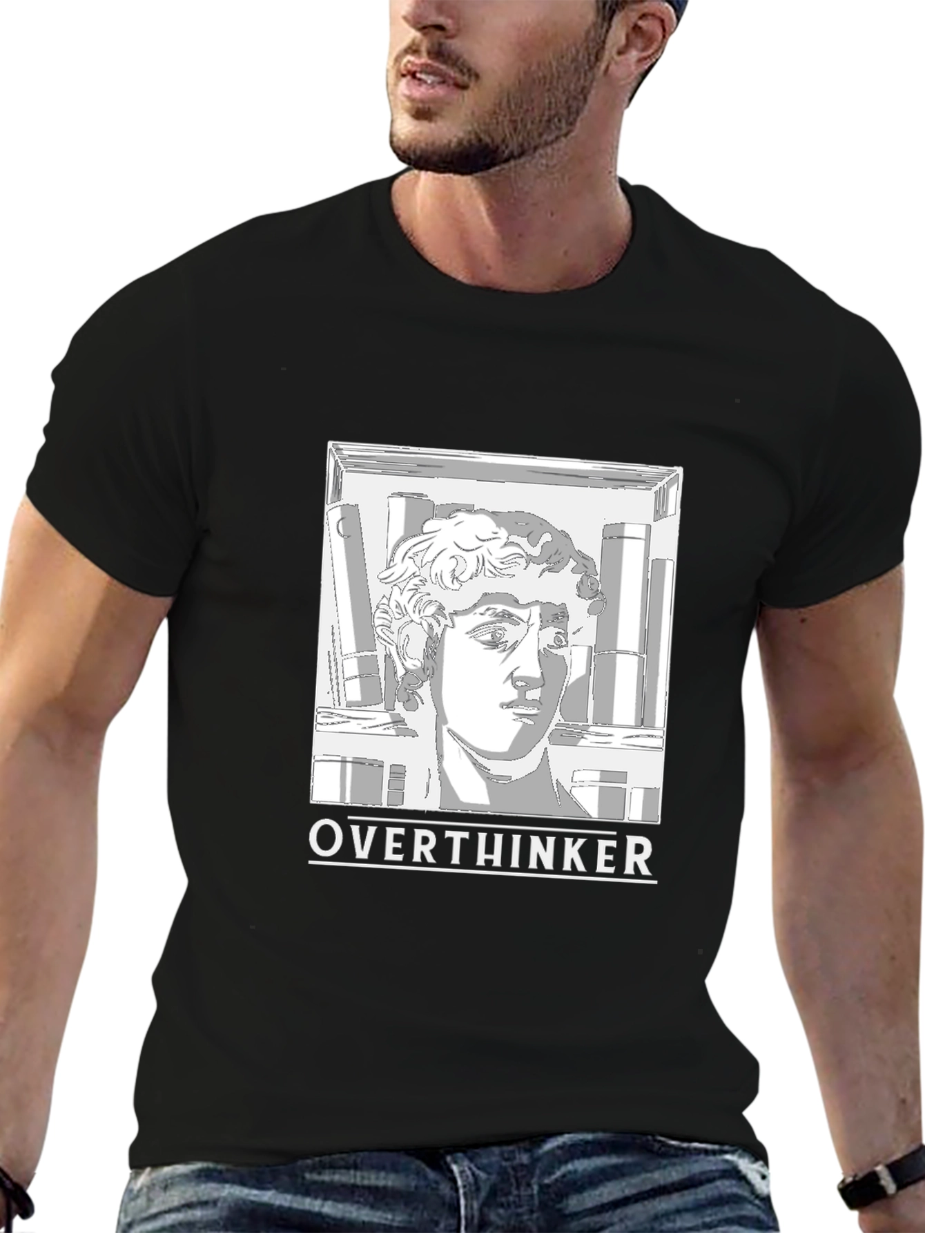 Overthinker T-Shirt - Artistic Graphic Tee