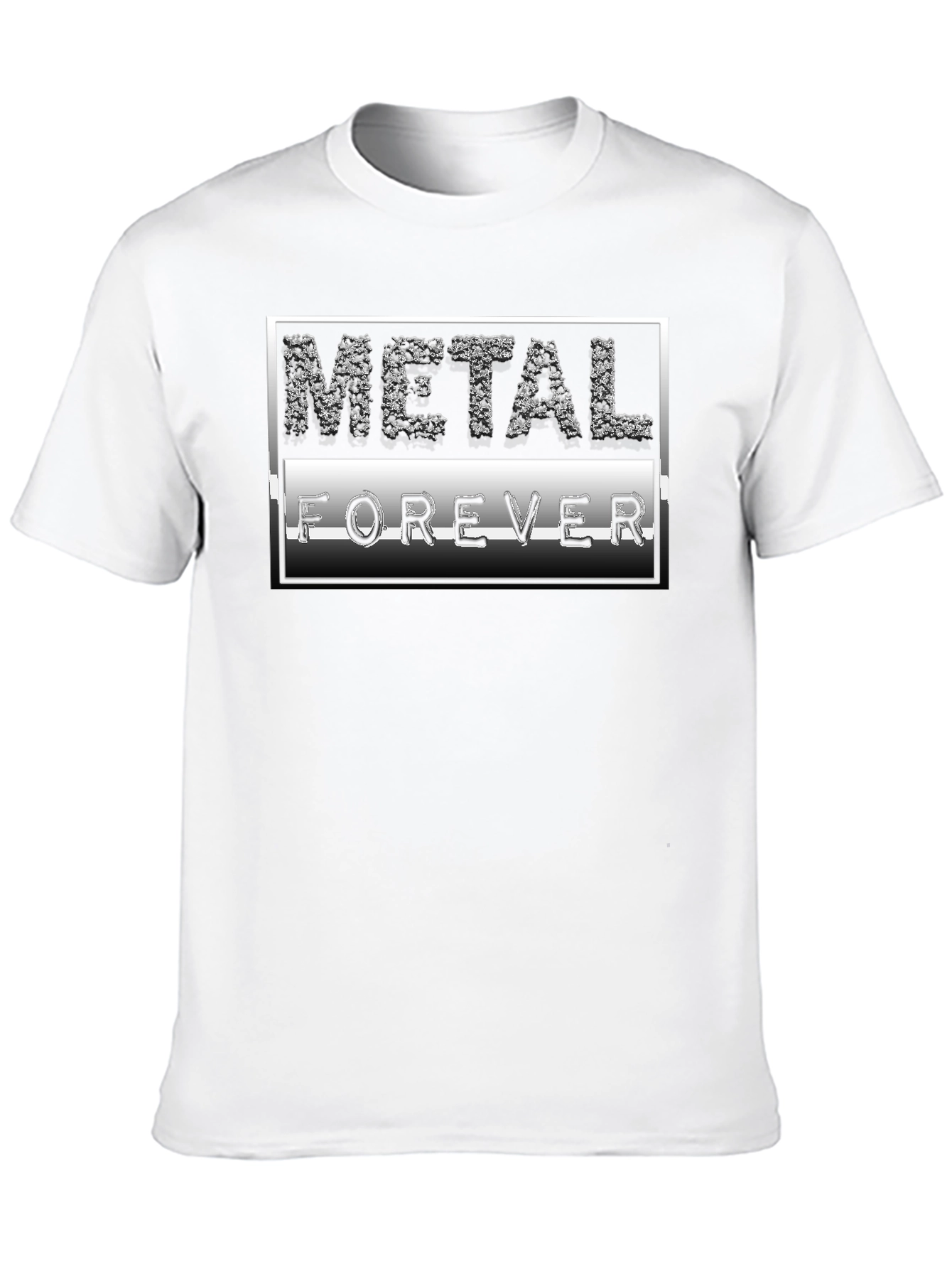 Metal Forever Graphic Black T-Shirt