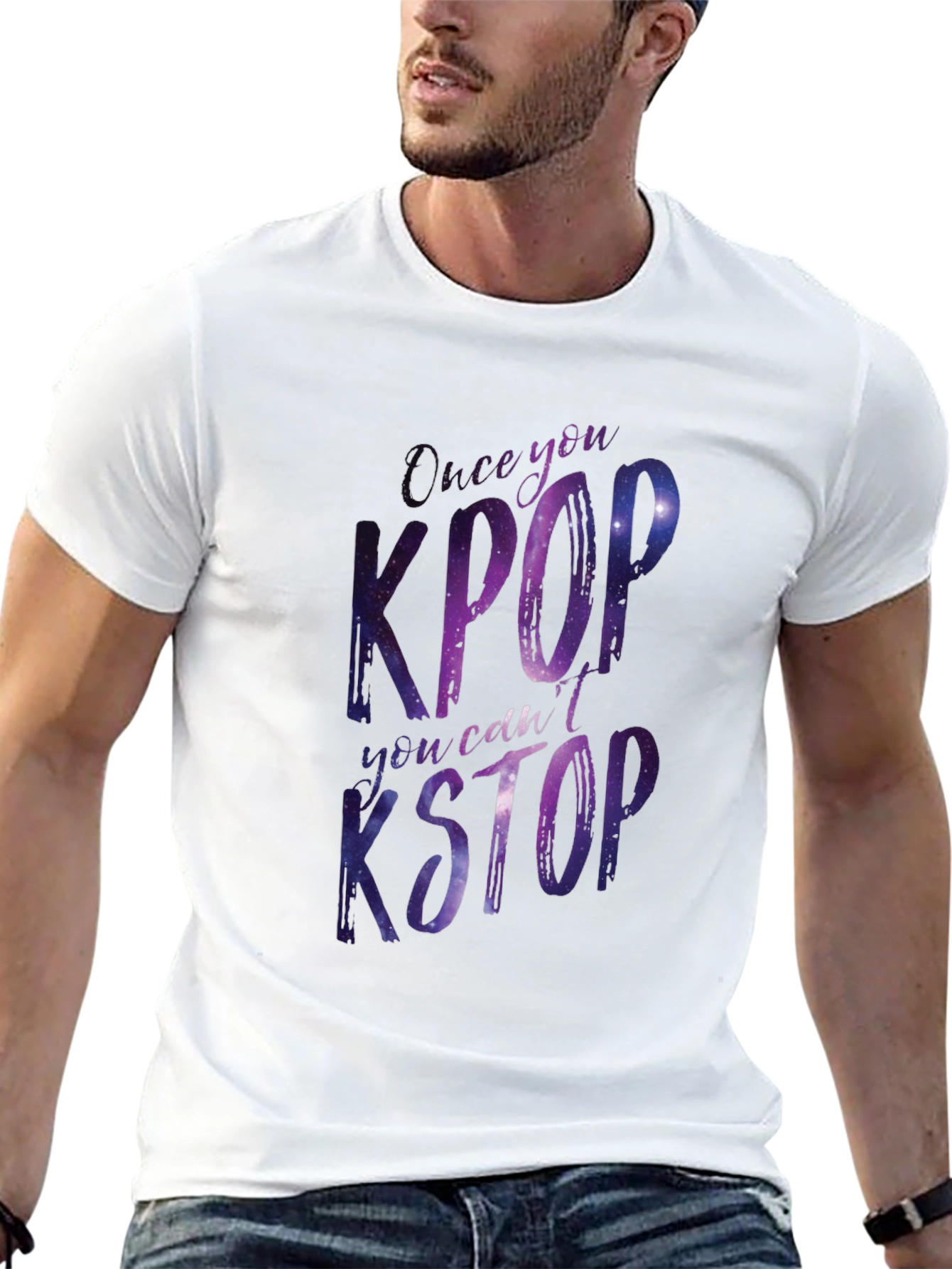 Kpop T-Shirt - Once You Kpop You Cant Kstop