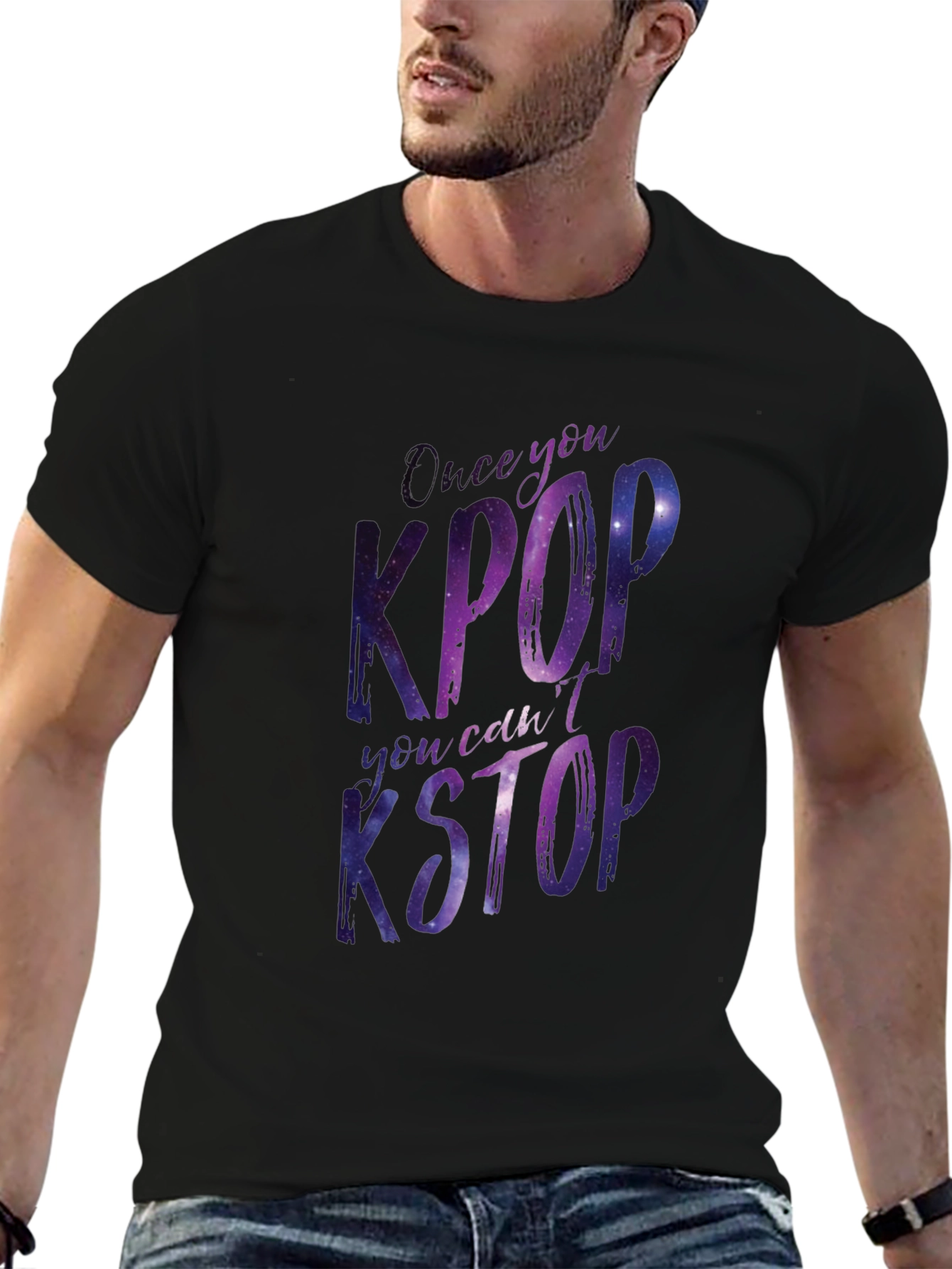 Kpop T-Shirt - Once You Kpop You Cant Kstop