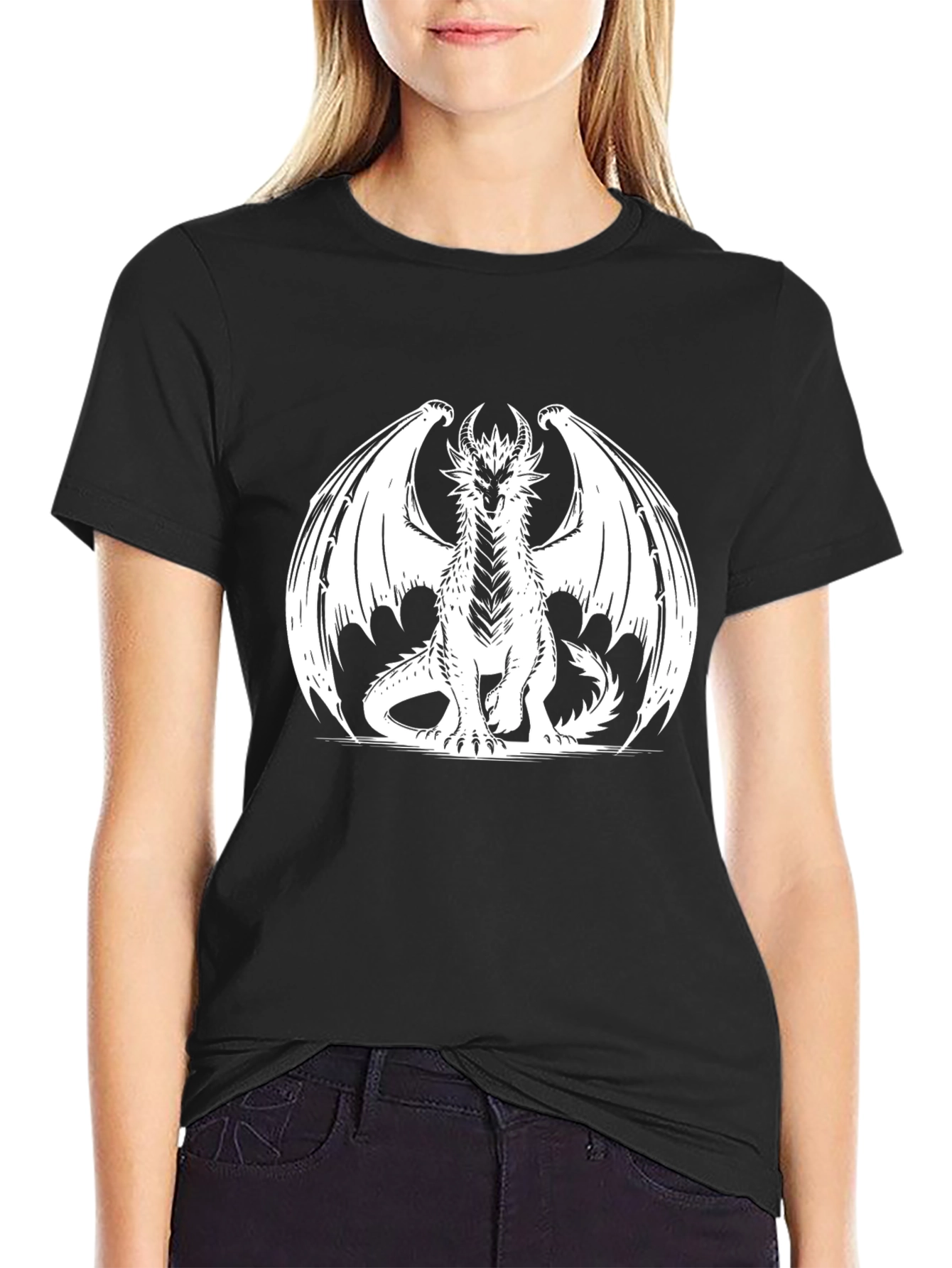 Dragon Graphic T-Shirt - Fantasy Tee
