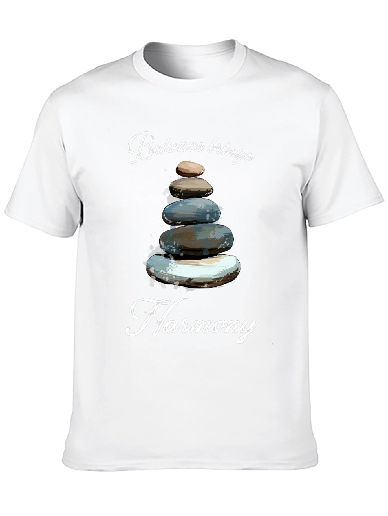 Balance & Harmony T-Shirt - Zen Style