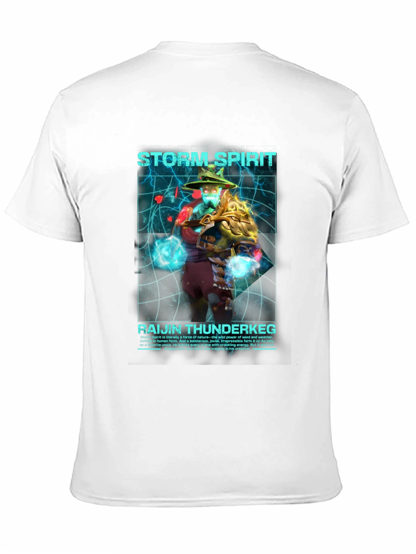 Storm Spirit Raijin Thunderkeg Graphic T-Shirt