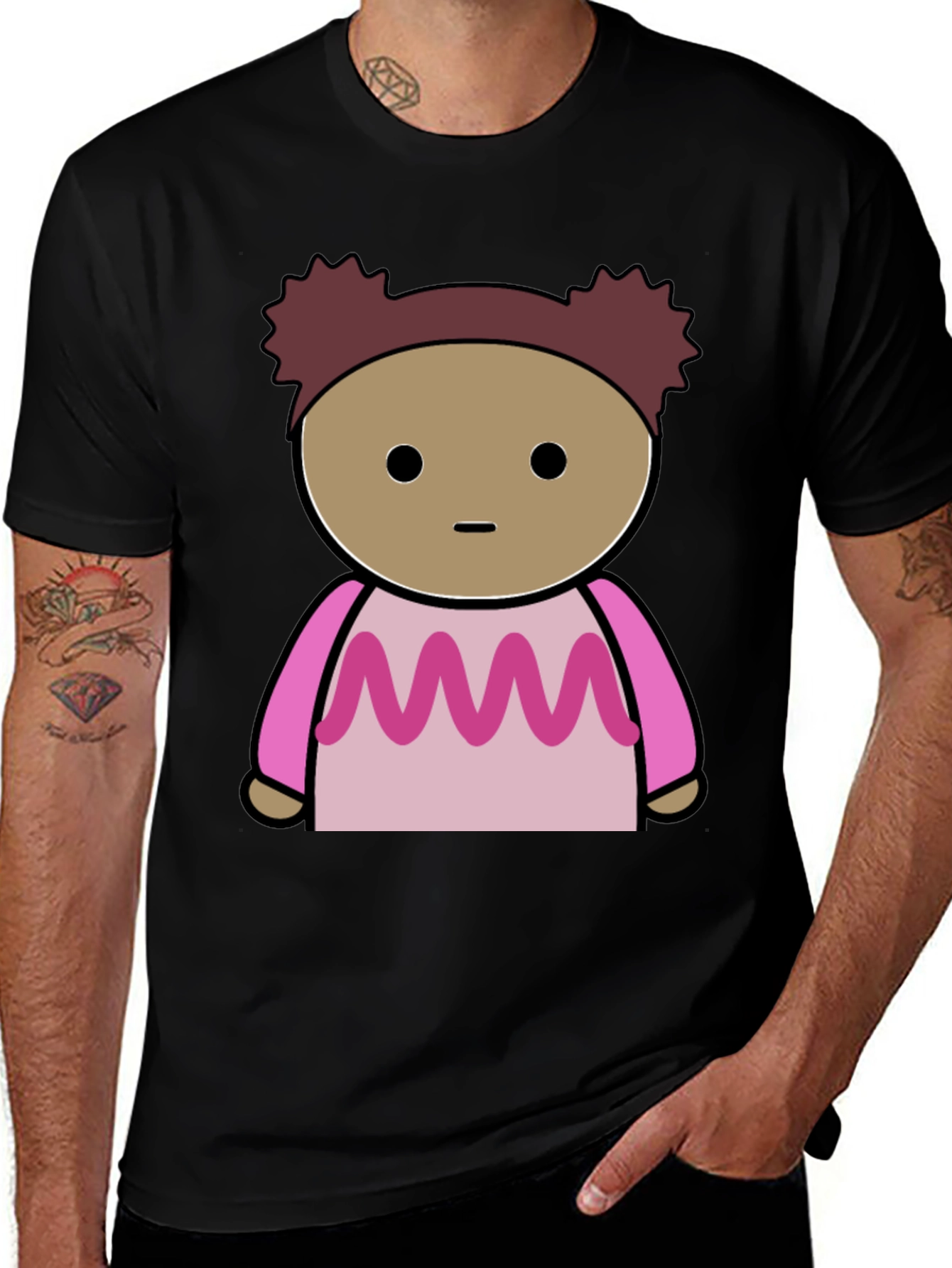 Cartoon Character Graphic Tee - Fun & Stylish